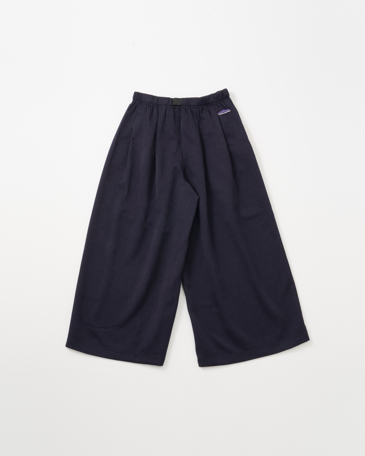 【L's】WAVE ADJUST WIDE PANTS　WOOL LIKE/ウェーブアジャストワイドパンツウールライク