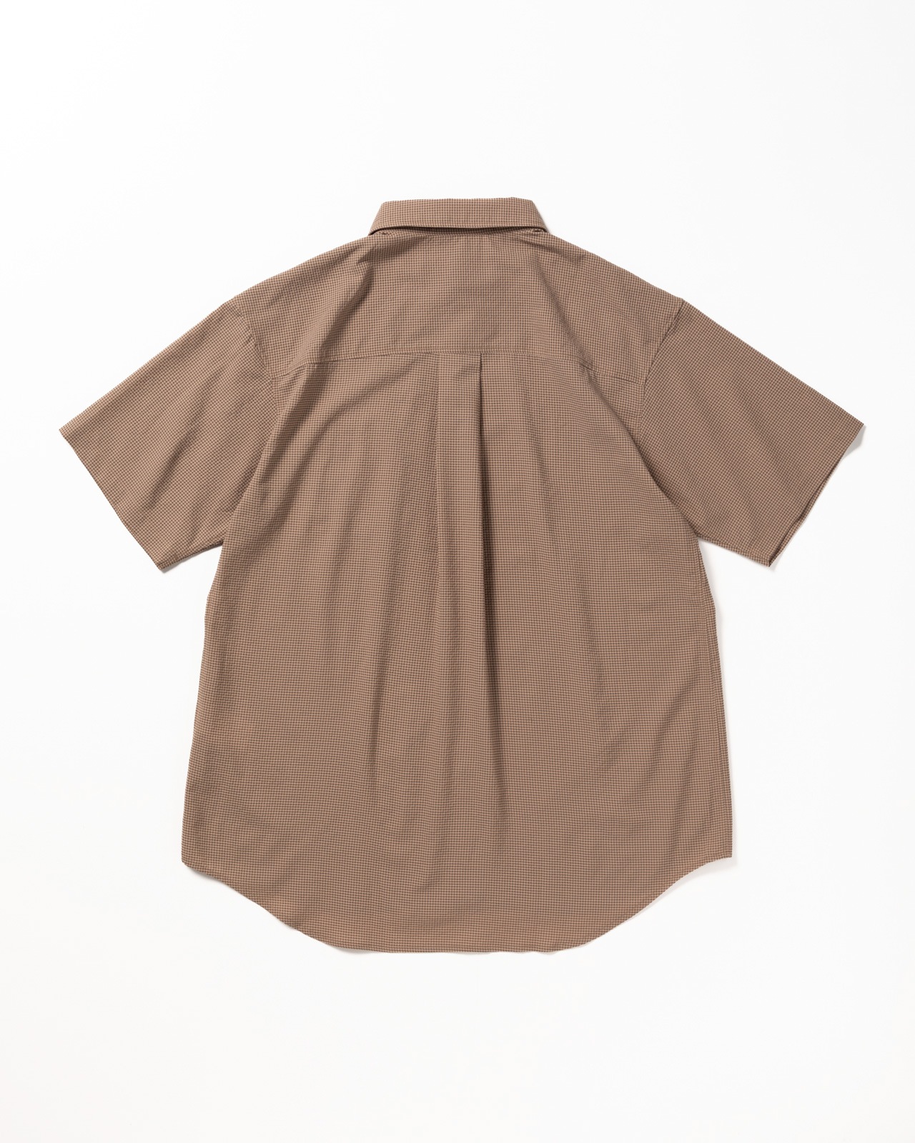 [M's]SHORT SLEEVE SHIRT HIGH AIR PERMEABILITY CHECK/ショートスリーブシャツ