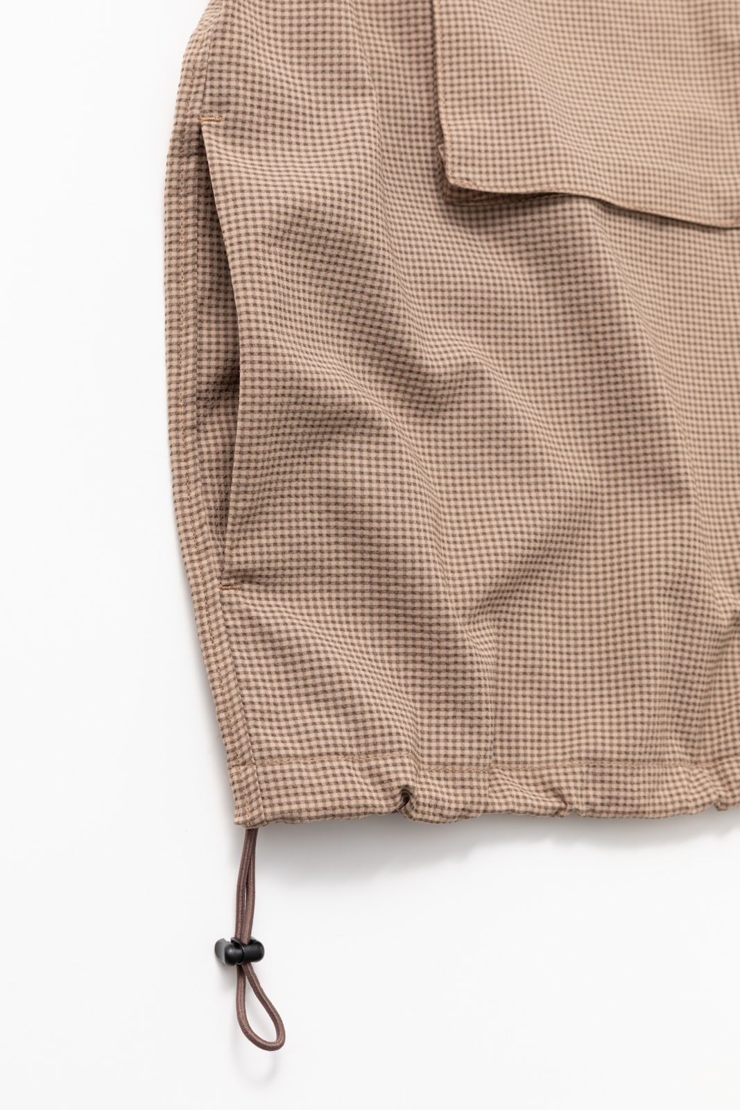 [M's]BDU DRAWCODE JACKET HIGH AIR PERMEABILITY CHECK/BDUドローコードジャケット