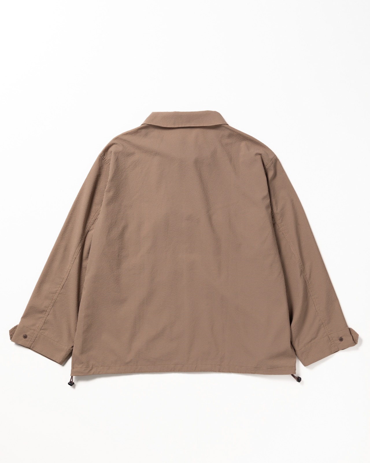 [M's]BDU DRAWCODE JACKET HIGH AIR PERMEABILITY CHECK/BDUドローコードジャケット