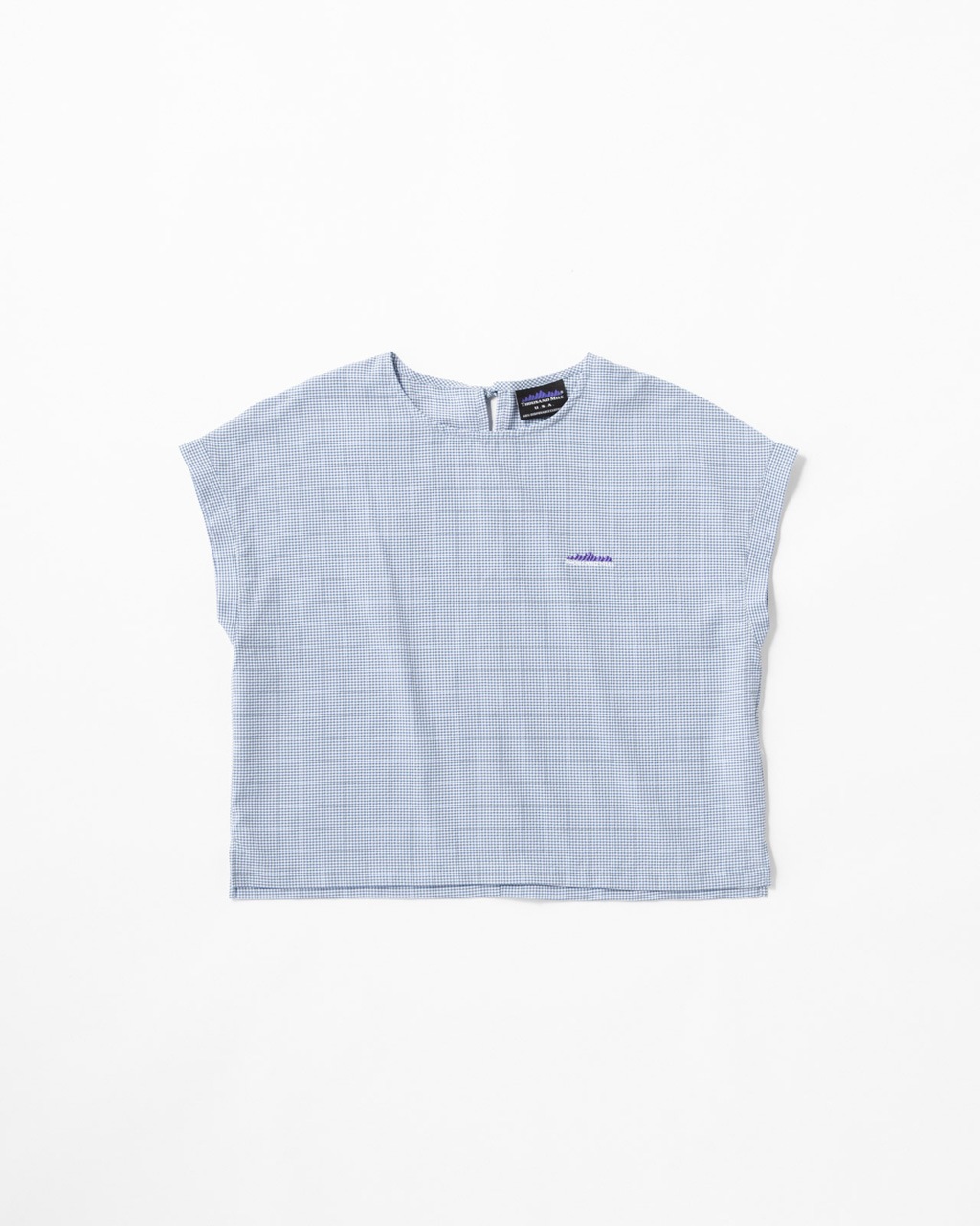 [L's]FRENCH SLEEVE SHIRT & LONG PANTS SET HIGH AIR PERMEABILITY CHECK/フレンチスリーブシャツ＆ロングパンツセット