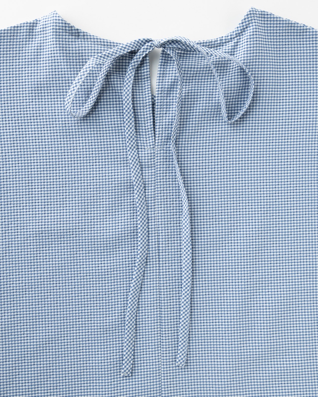[L's]FRENCH SLEEVE SHIRT & LONG PANTS SET HIGH AIR PERMEABILITY CHECK/フレンチスリーブシャツ＆ロングパンツセット