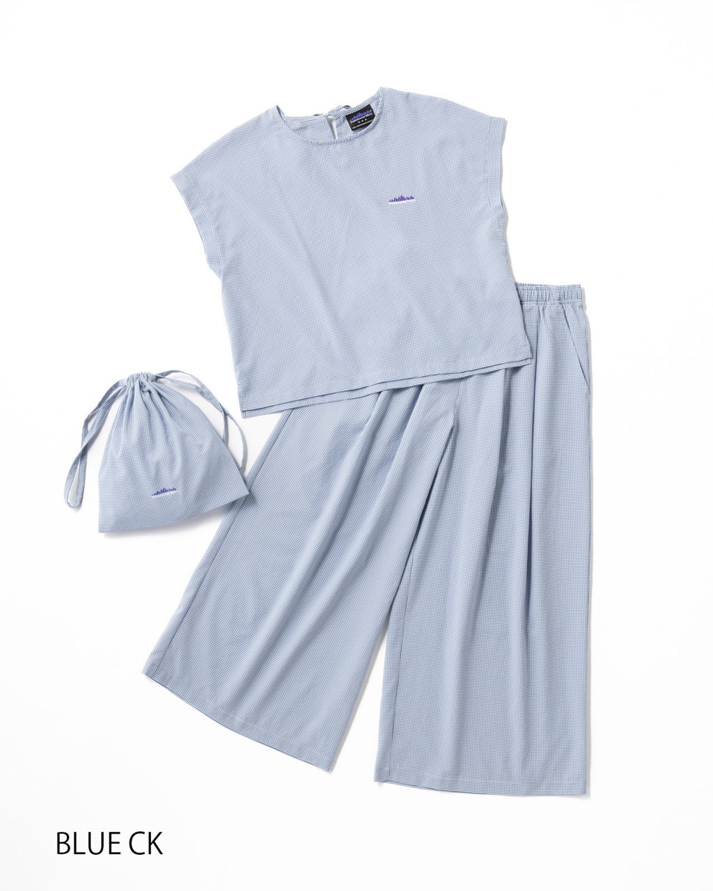 L's]FRENCH SLEEVE SHIRT & LONG PANTS SET HIGH AIR PERMEABILITY