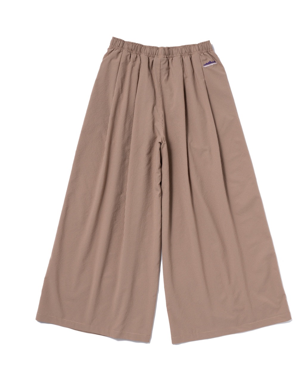 [L's]FRENCH SLEEVE SHIRT & LONG PANTS SET HIGH AIR PERMEABILITY CHECK/フレンチスリーブシャツ＆ロングパンツセット