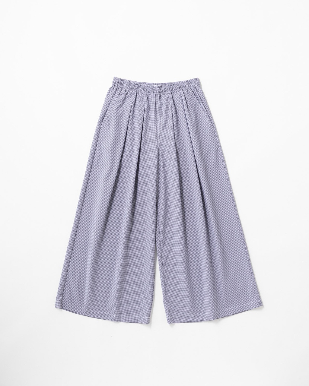[L's]FRENCH SLEEVE SHIRT & LONG PANTS SET HIGH AIR PERMEABILITY CHECK/フレンチスリーブシャツ＆ロングパンツセット