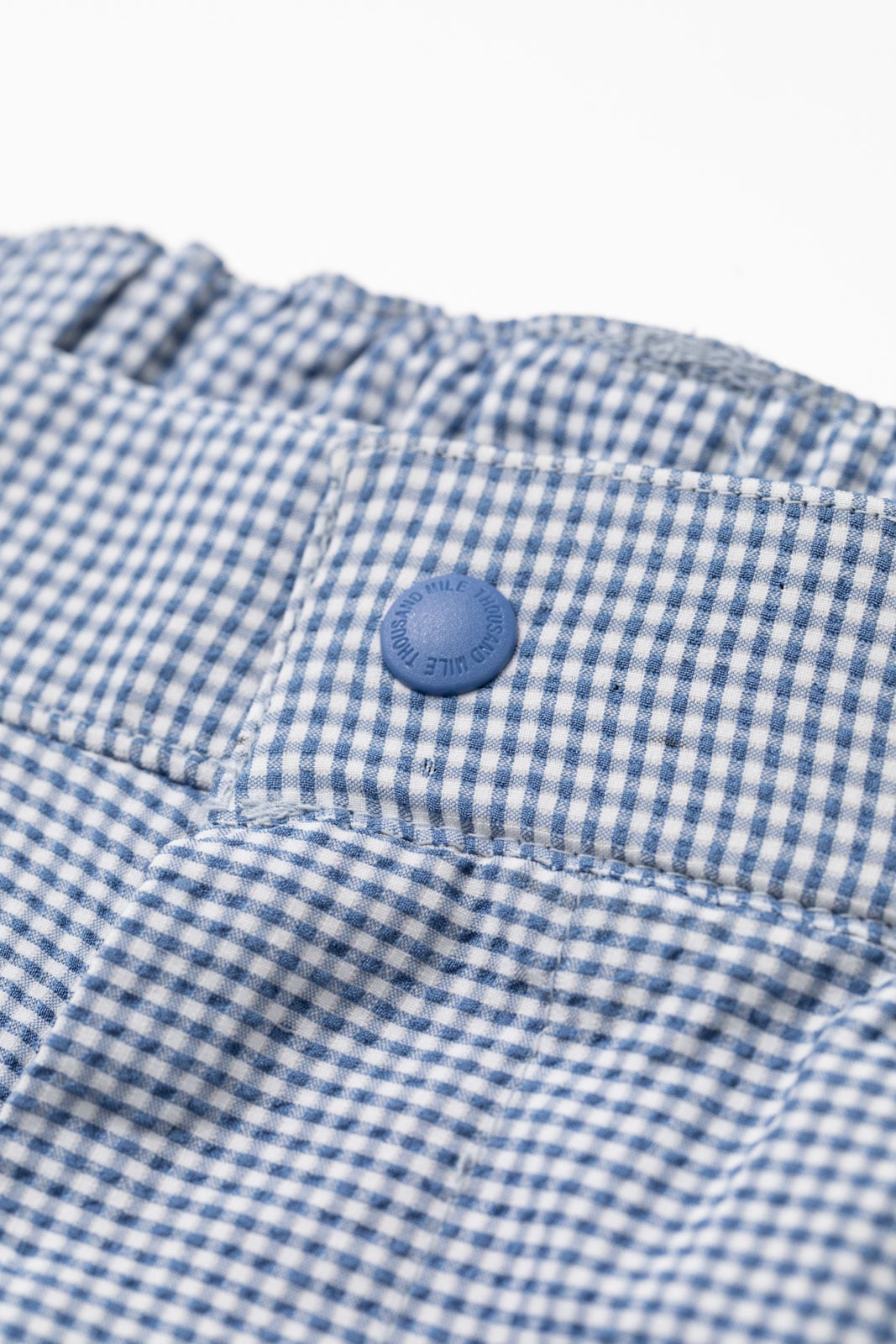 [L's]TUCK SHORT PANTS HIGH AIR PERMEABILITY CHECK/タックショートパンツ