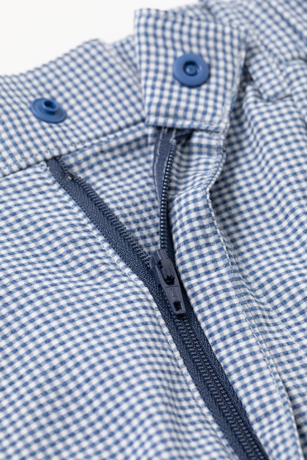 [L's]TUCK SHORT PANTS HIGH AIR PERMEABILITY CHECK/タックショートパンツ