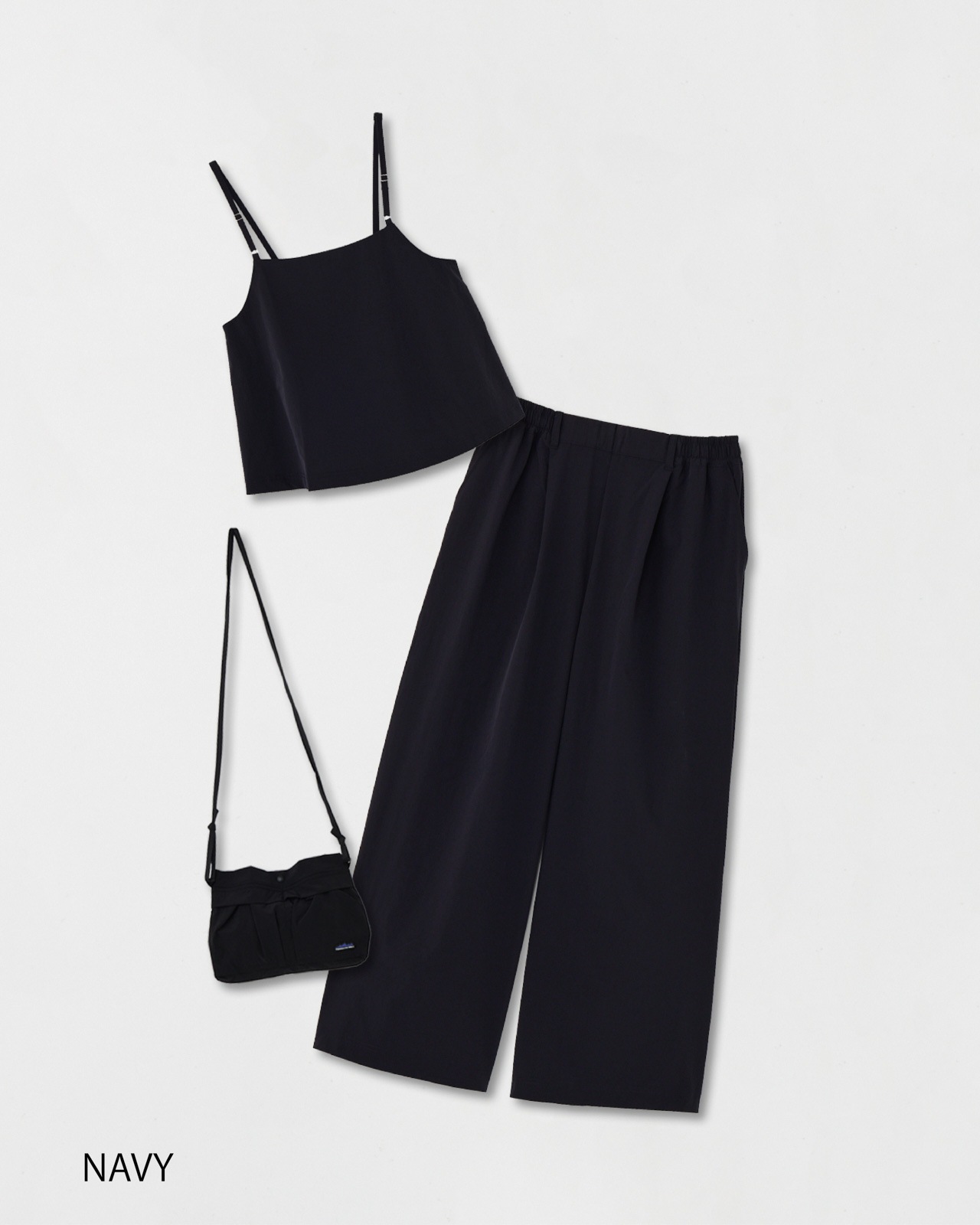[L's]キャミソール&パンツ セットアップ <3点セット>NY/PU