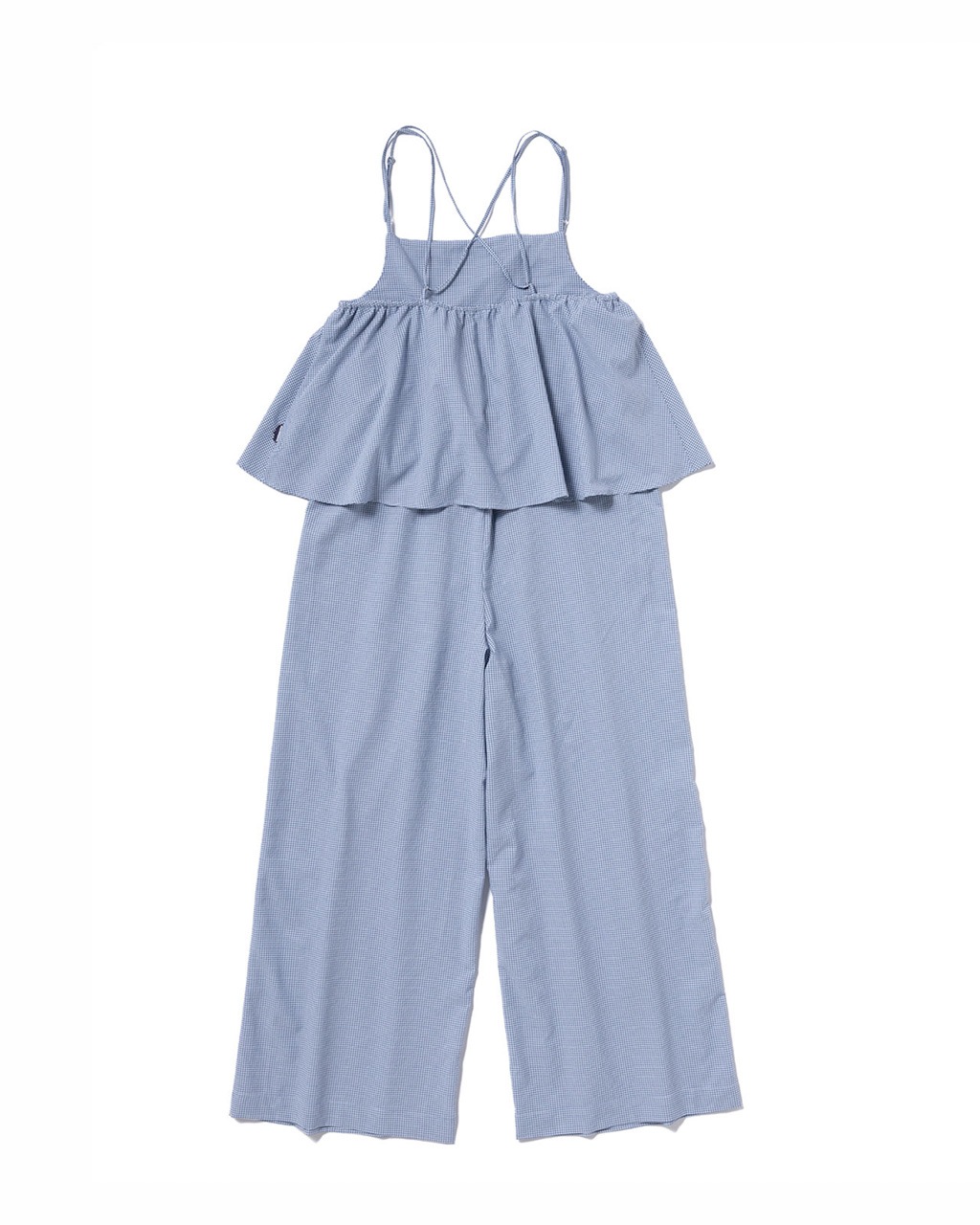 L's]CAMISOLE SALOPETTE HIGH AIR PERMEABILITY CHECK/キャミソール