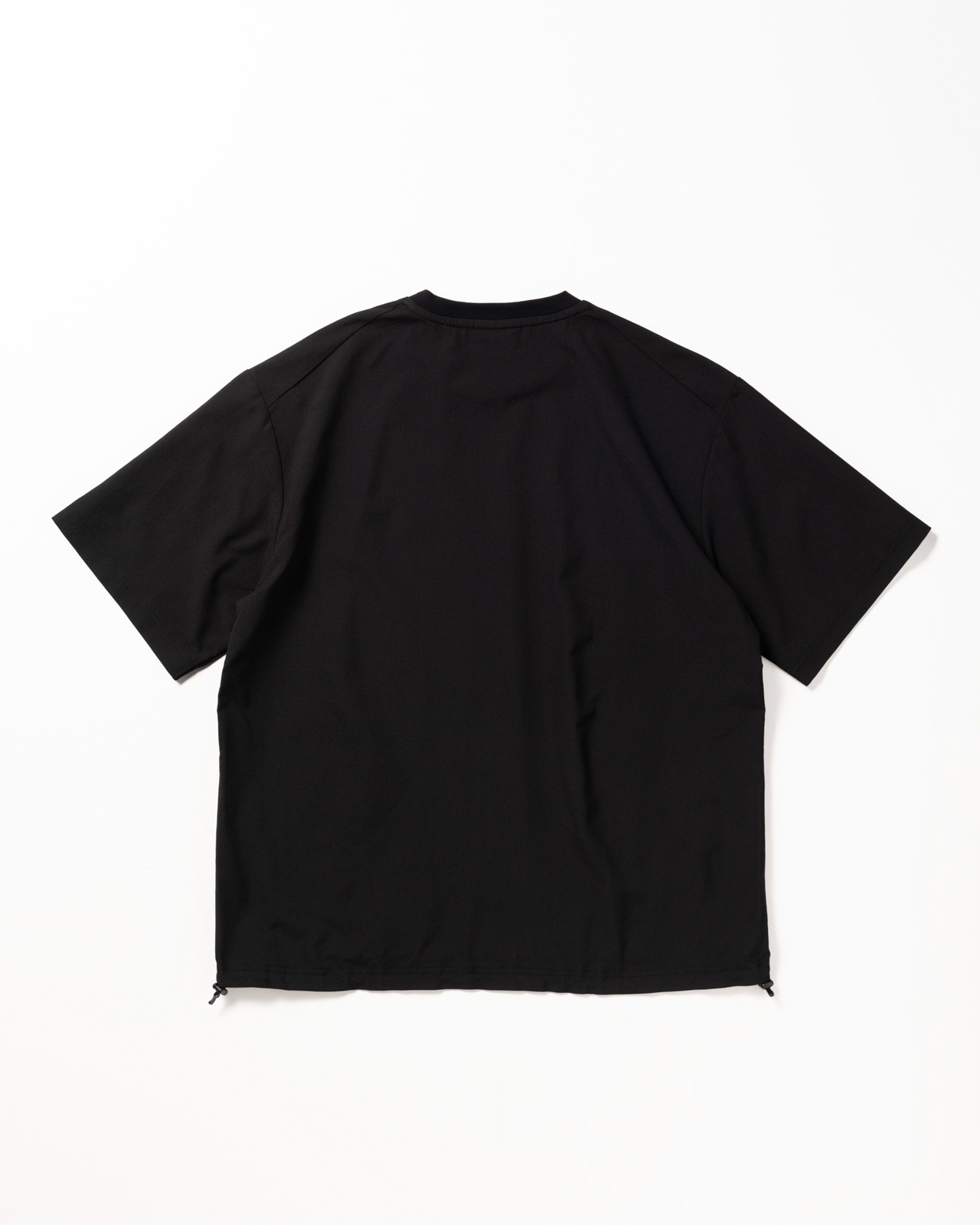 [UNISEX]SHORT SLEEVE DRAWCOAD T-SHIRT HIGH AIR PERMEABILITY/ショートスリーブドローコードTシャツ