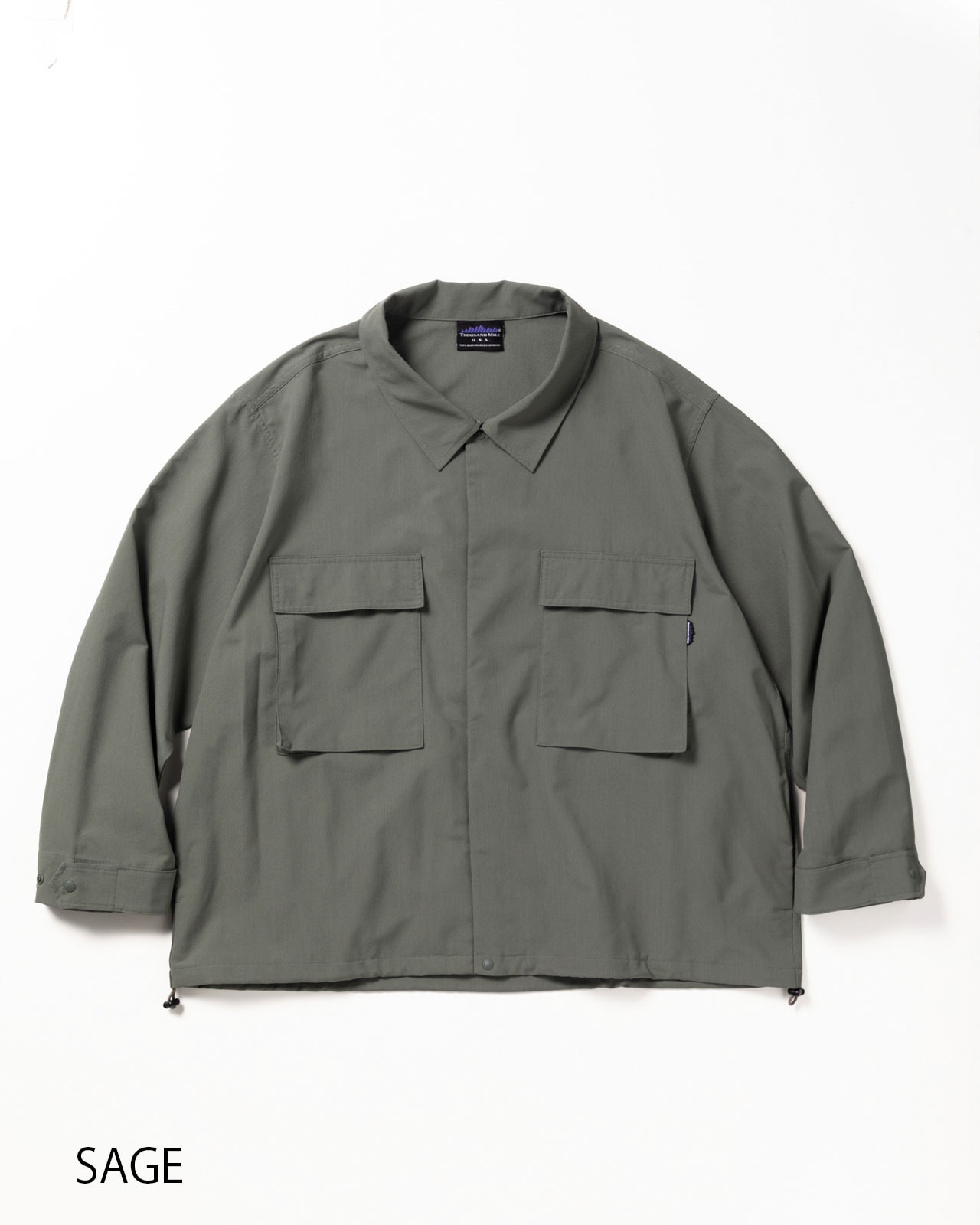 [M's]BDU DRAWCODE JACKET HIGH AIR PERMEABILITY/BDUドローコードジャケット