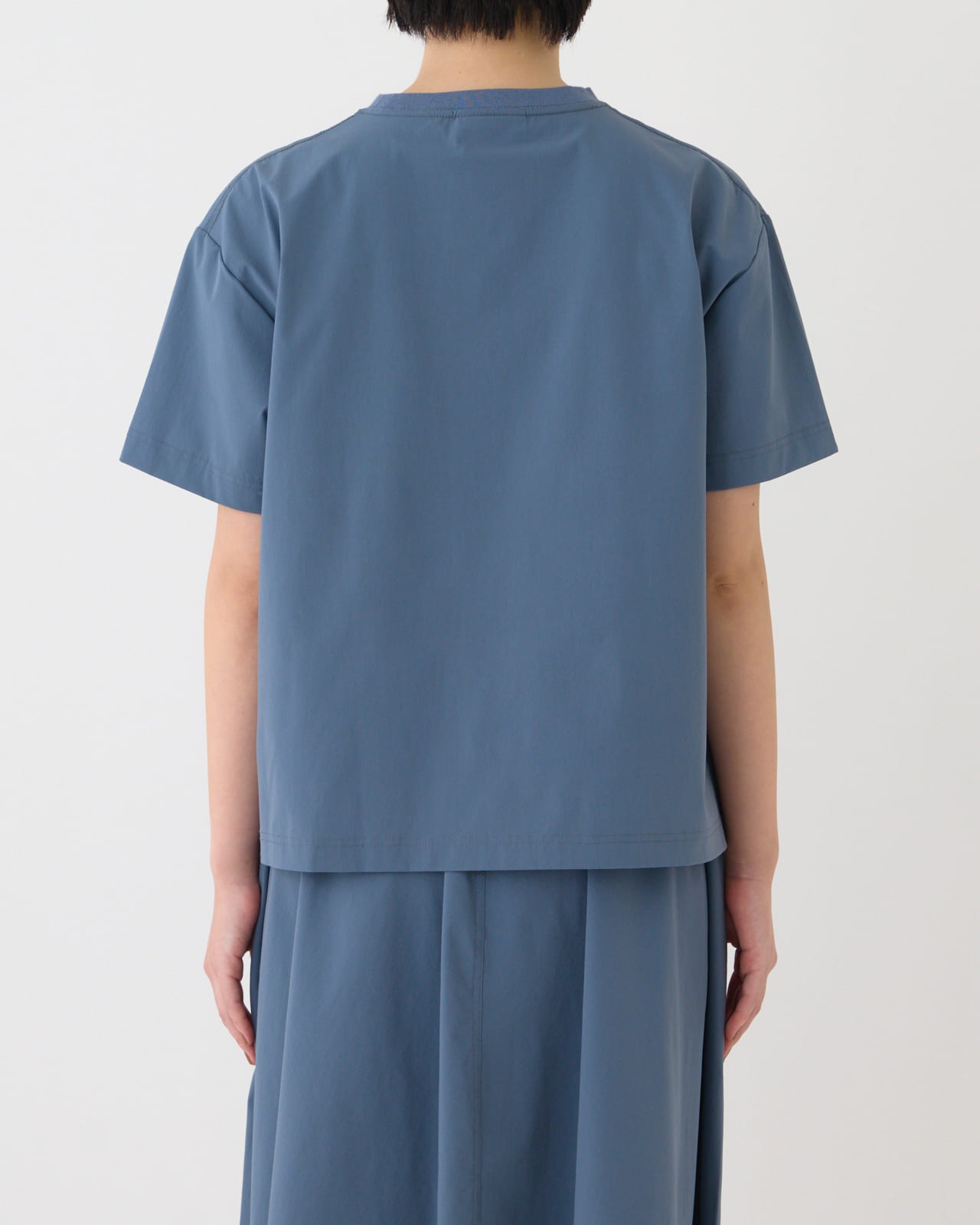 【L's】SHORT SLEEVE T-SHIRT & SKIRT SET NYLON・POLYURETHANE/ショートスリーブＴシャツ＆スカートセット ナイロン・ポリウレタン