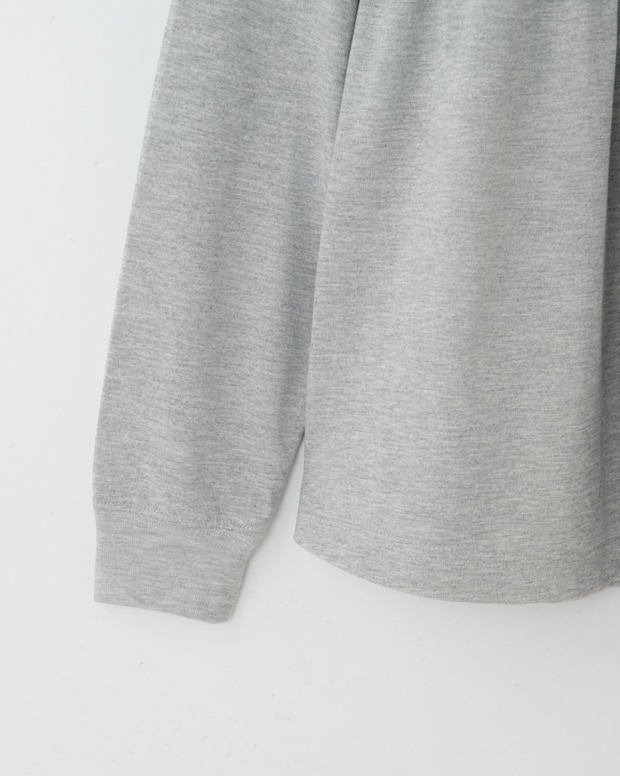 [L's]ウエストギャザー ロングスリーブTシャツ T/C JERSEY