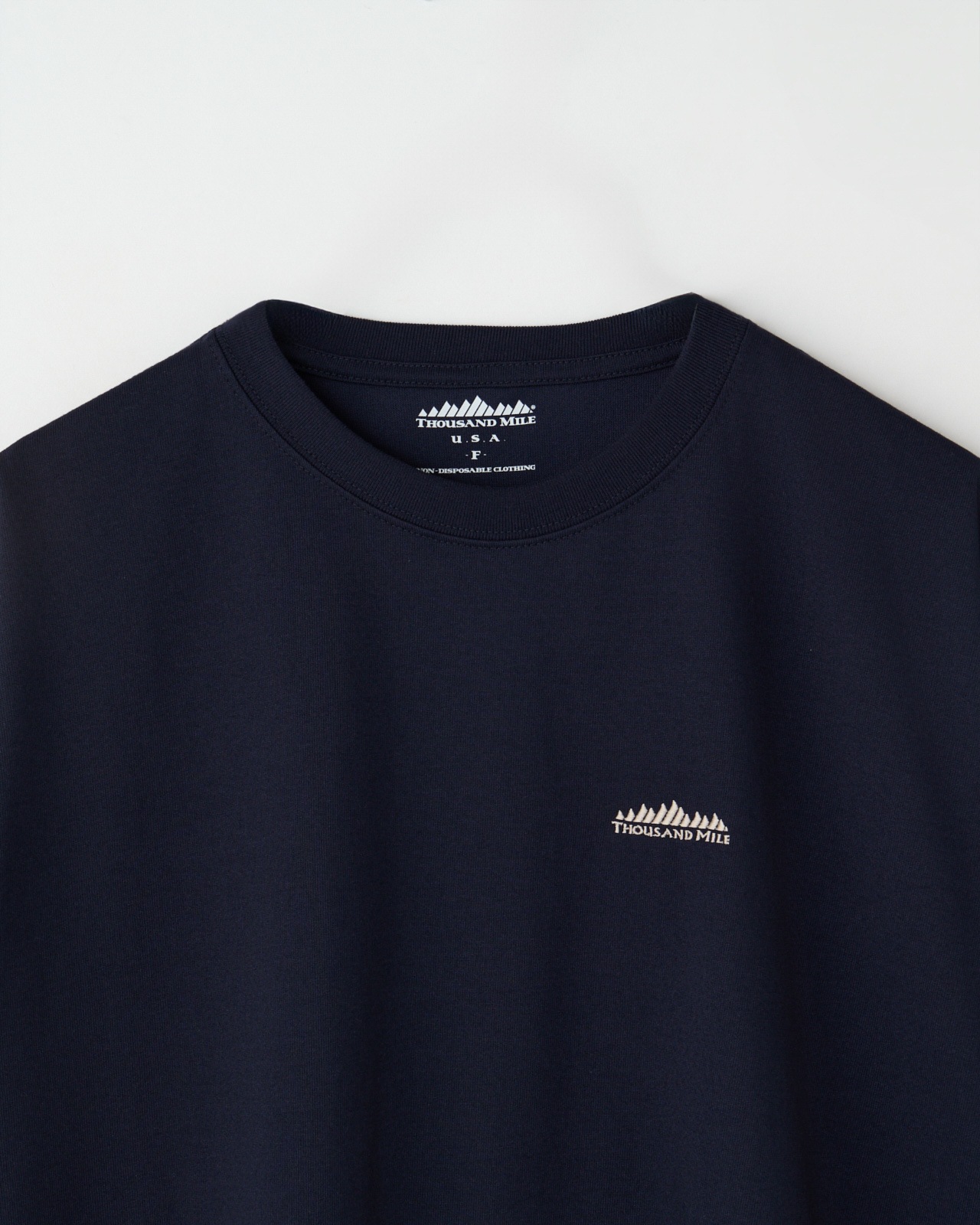 [L's]裾ギャザー ロングスリーブTシャツ T/C JERSEY