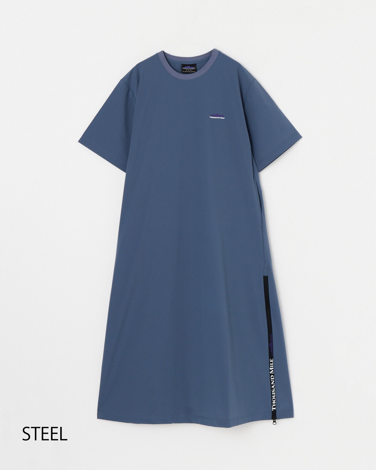 【L's】SHORT SLEEVE OP NYLON・POLYURETHANE/ショートスリーブ　ワンピース　ナイロン・ポリウレタン