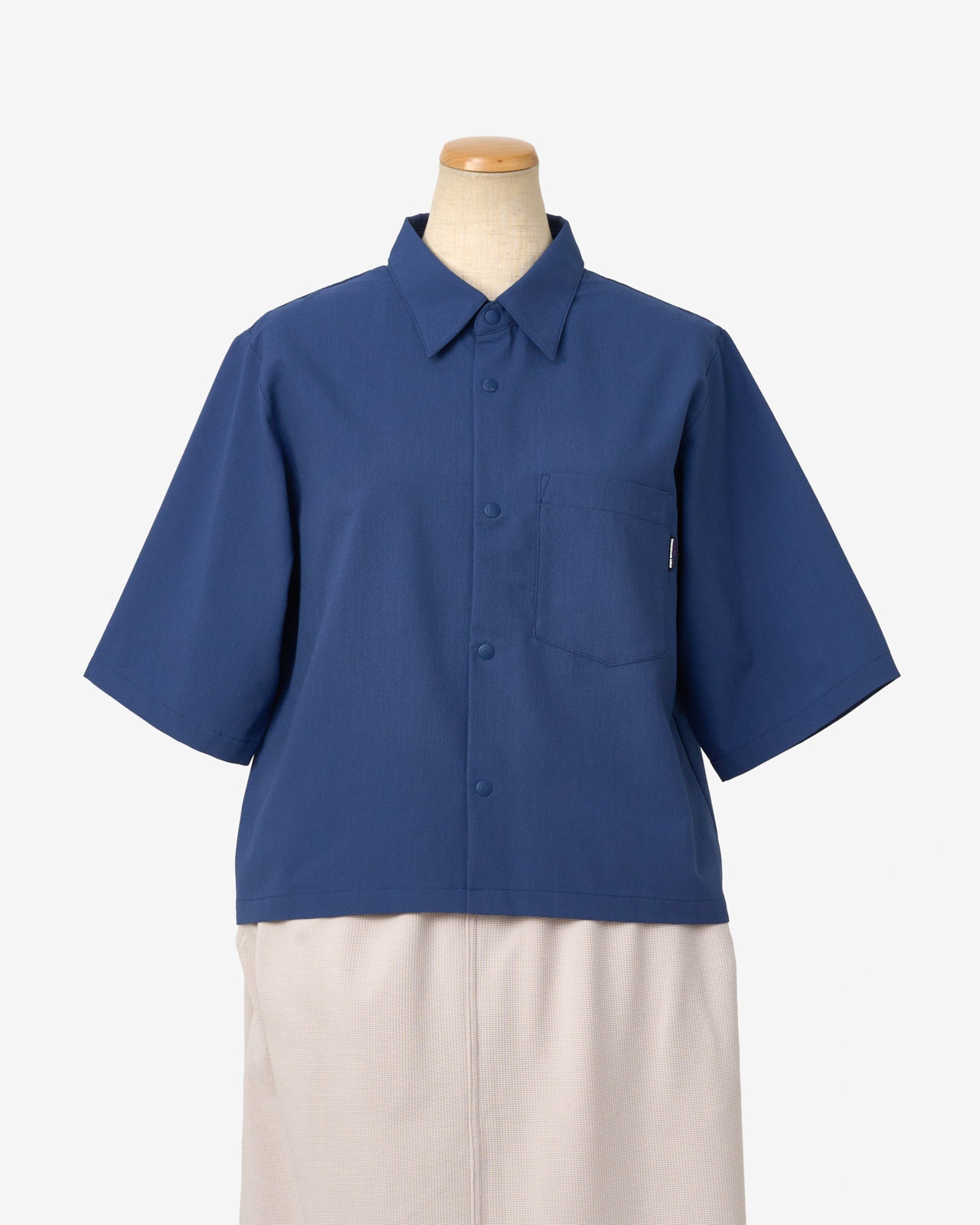 [L's]THREE QUARTER SLEEVE SHIRT HIGH AIR PERMEABILITY/スリークオータースリーブシャツ