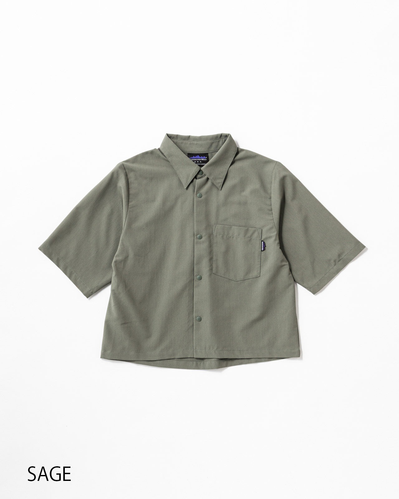[L's]THREE QUARTER SLEEVE SHIRT HIGH AIR PERMEABILITY/スリークオータースリーブシャツ