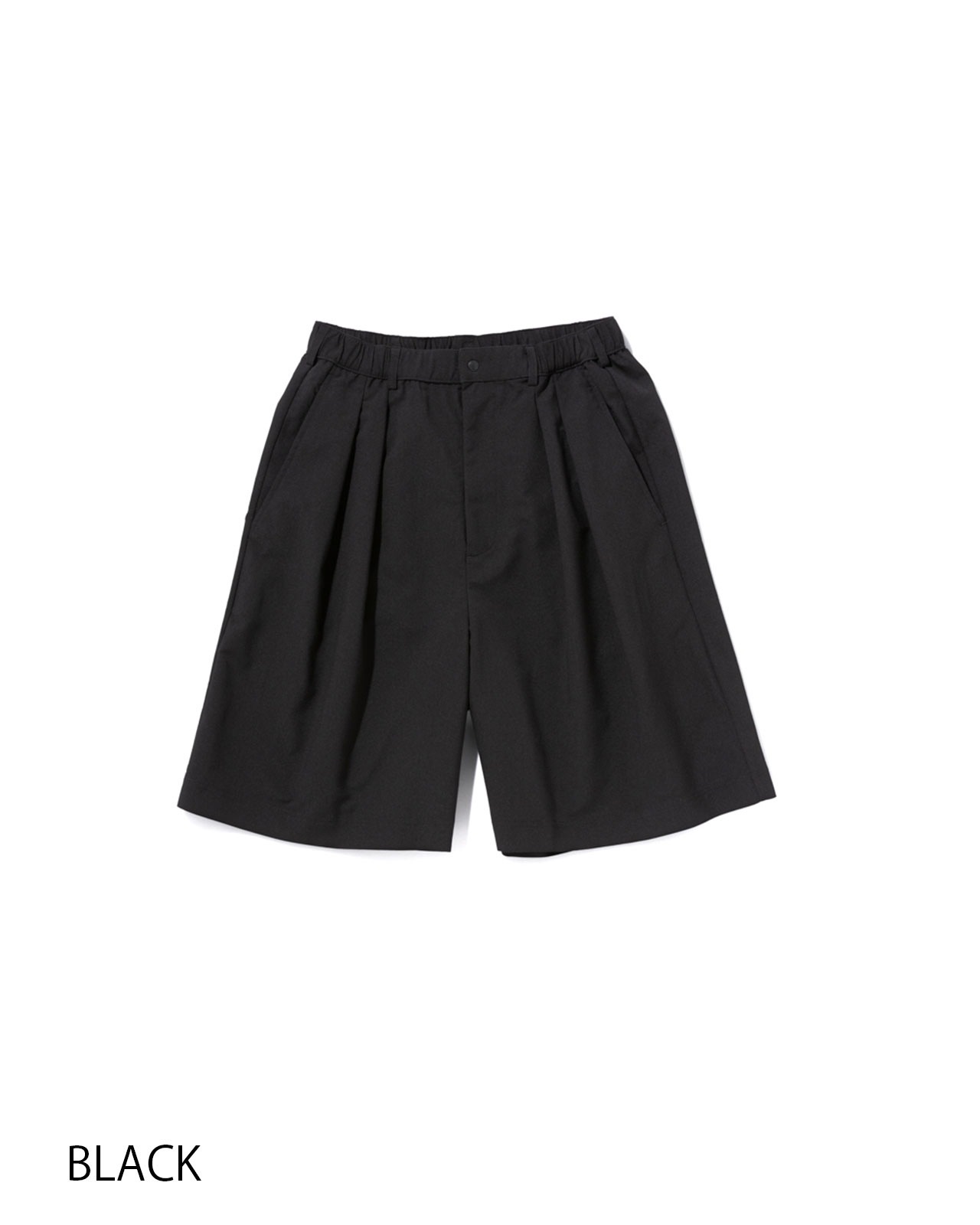 [L's]TUCK SHORT PANTS HIGH AIR PERMEABILITY/タックショートパンツ