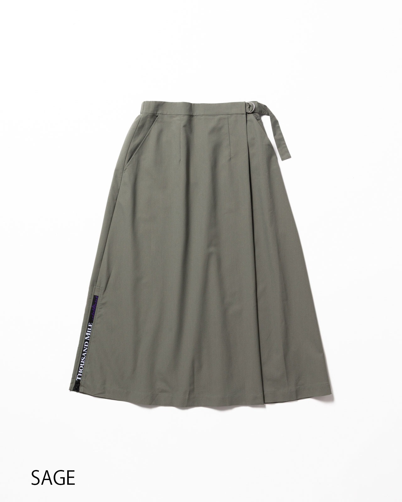 L's]WRAPPED SKIRT HIGH AIR PERMEABILITY/ラップスカート | ブランド