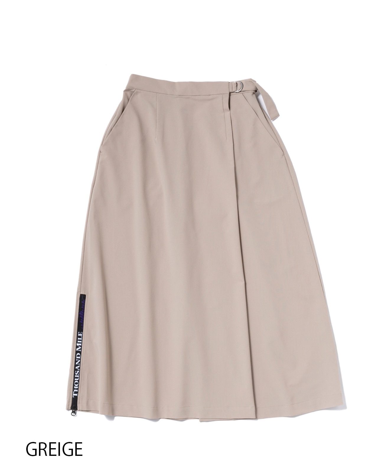 L's]WRAPPED SKIRT HIGH AIR PERMEABILITY/ラップスカート | ブランド
