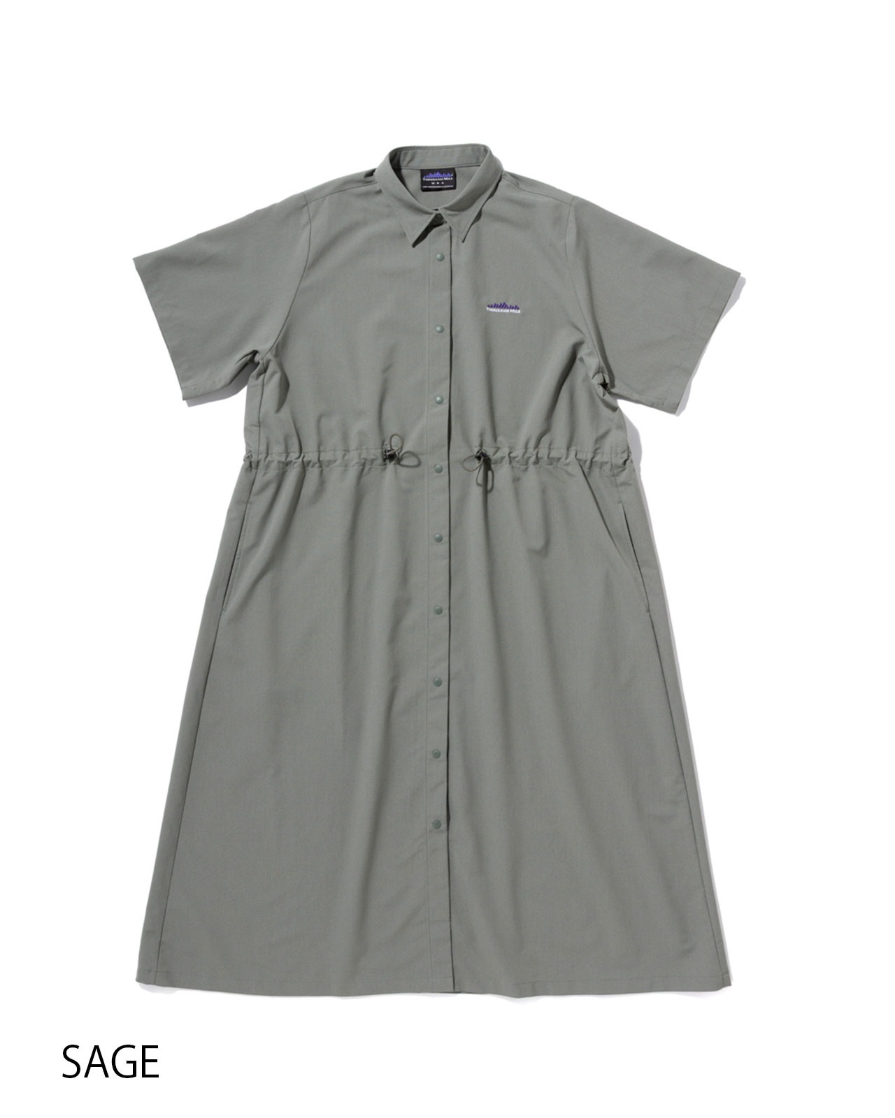 L's]SHORT SLEEVE SNAP OP HIGH AIR PERMEABILITY/ショートスリーブ