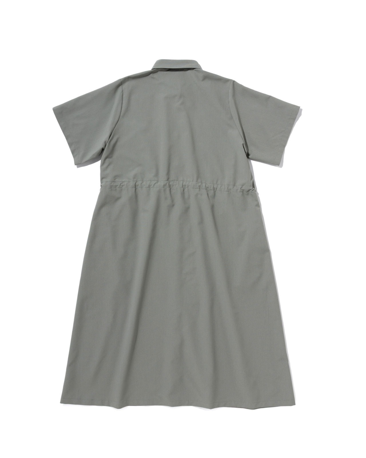 [L's]SHORT SLEEVE SNAP OP HIGH AIR PERMEABILITY/ショートスリーブスナップワンピース