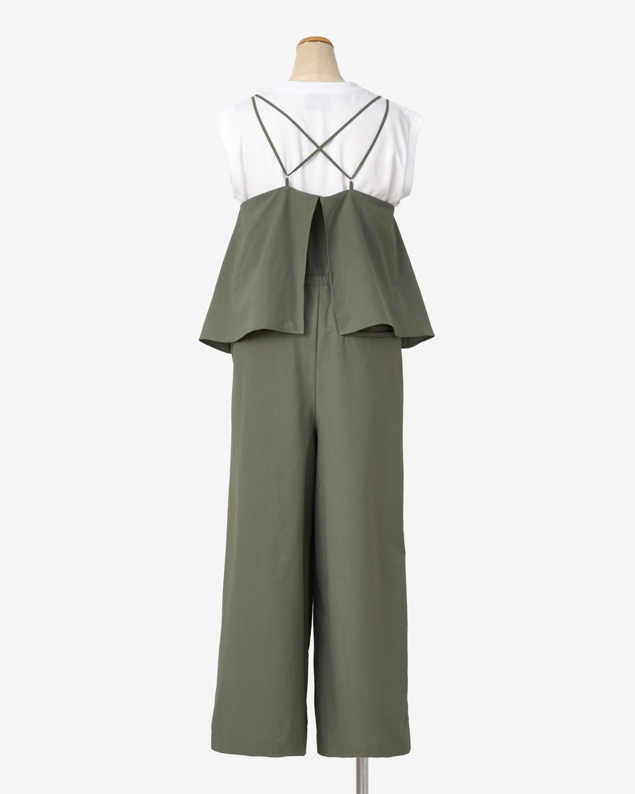 [L's]CAMISOLE SALOPETTE HIGH AIR PERMEABILITY/キャミソールサロペット