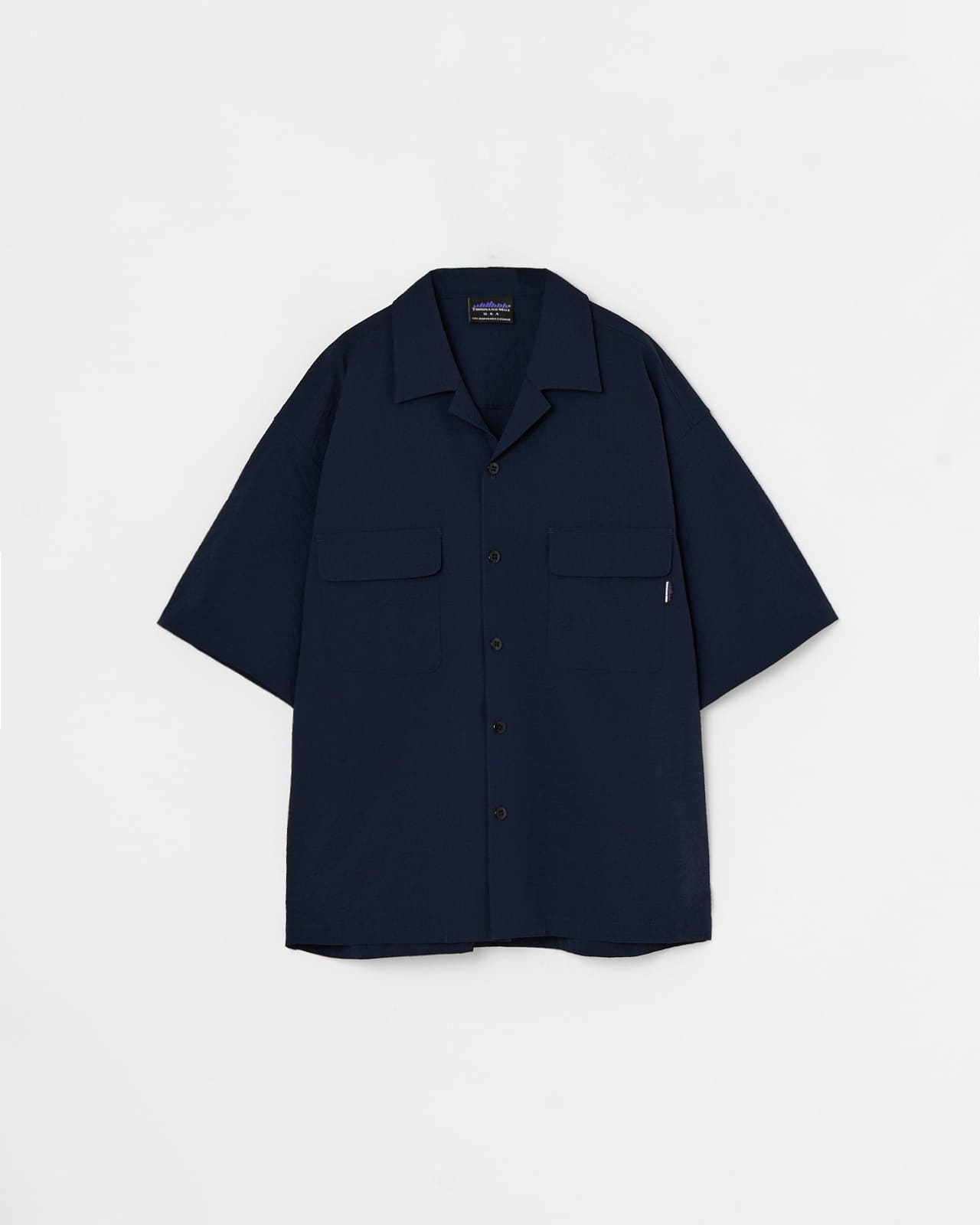 【M's】SHORT SLEEVE SHIRT SEERSUCKER/ショートスリーブシャツ　シアサッカー