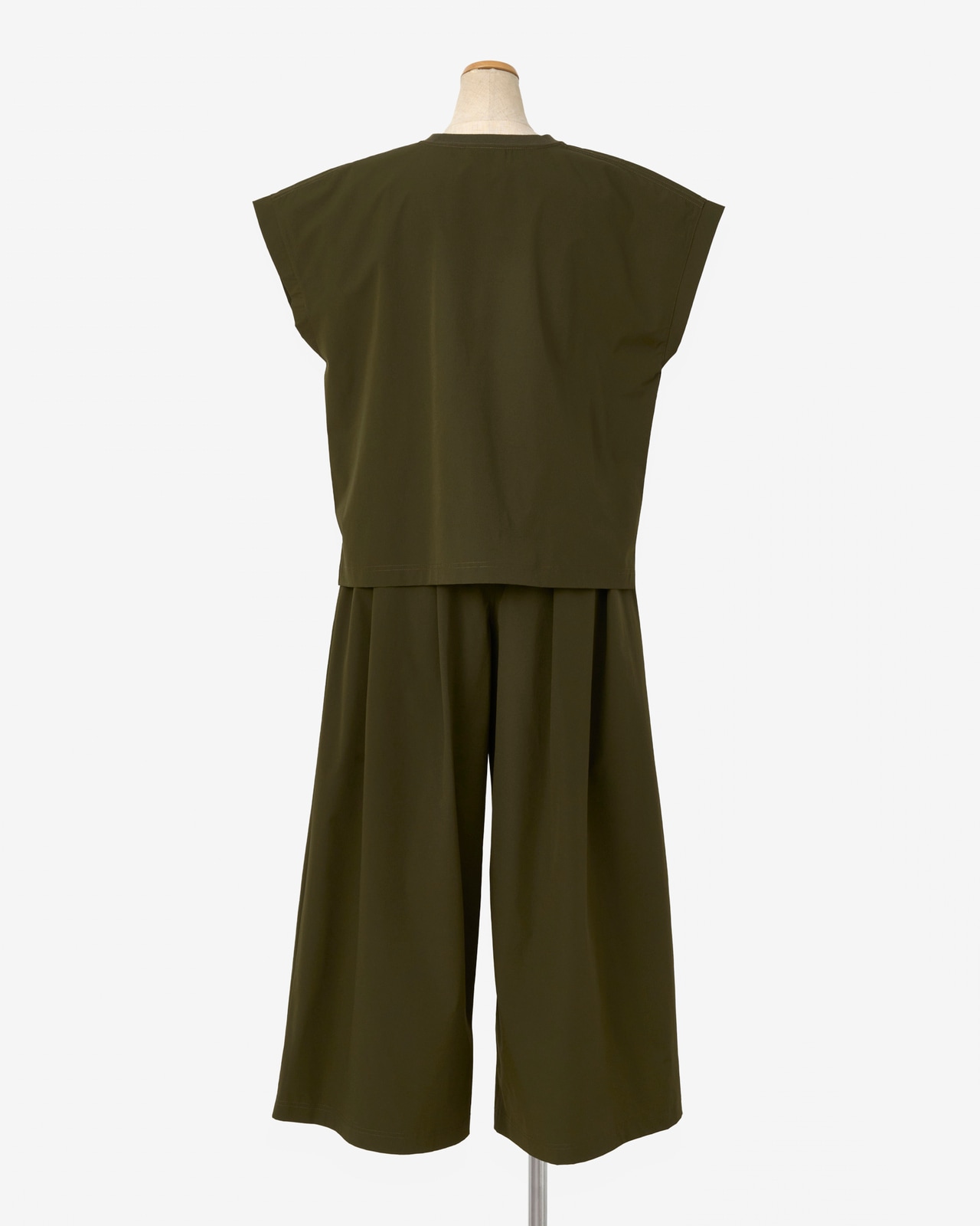 L's]FRENCH SLEEVE SHIRT & LONG PANTS SET NY/PU/フレンチスリーブ