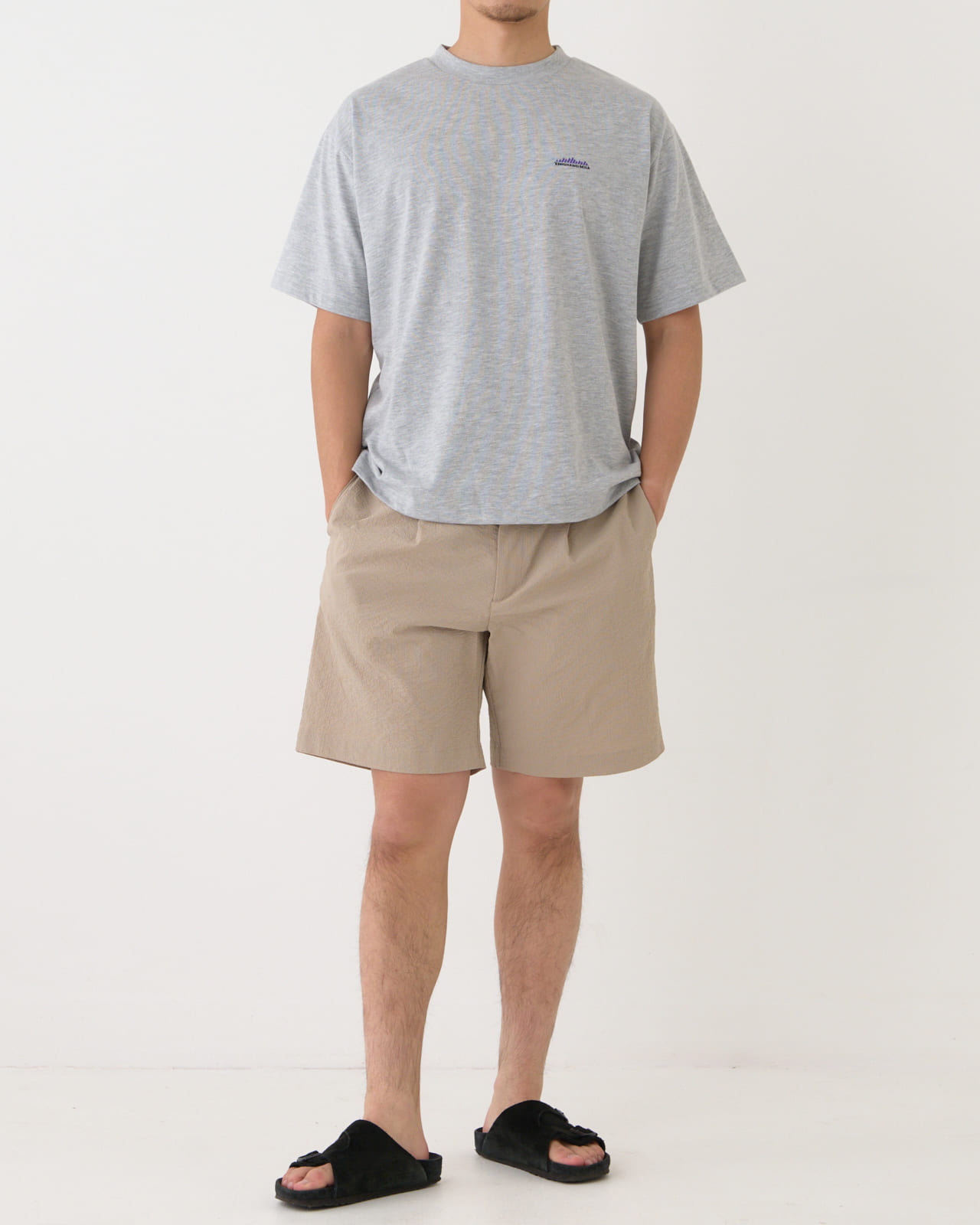 M's】EASY TUCK SHORTS SEERSUCKER/イージータック ショーツ