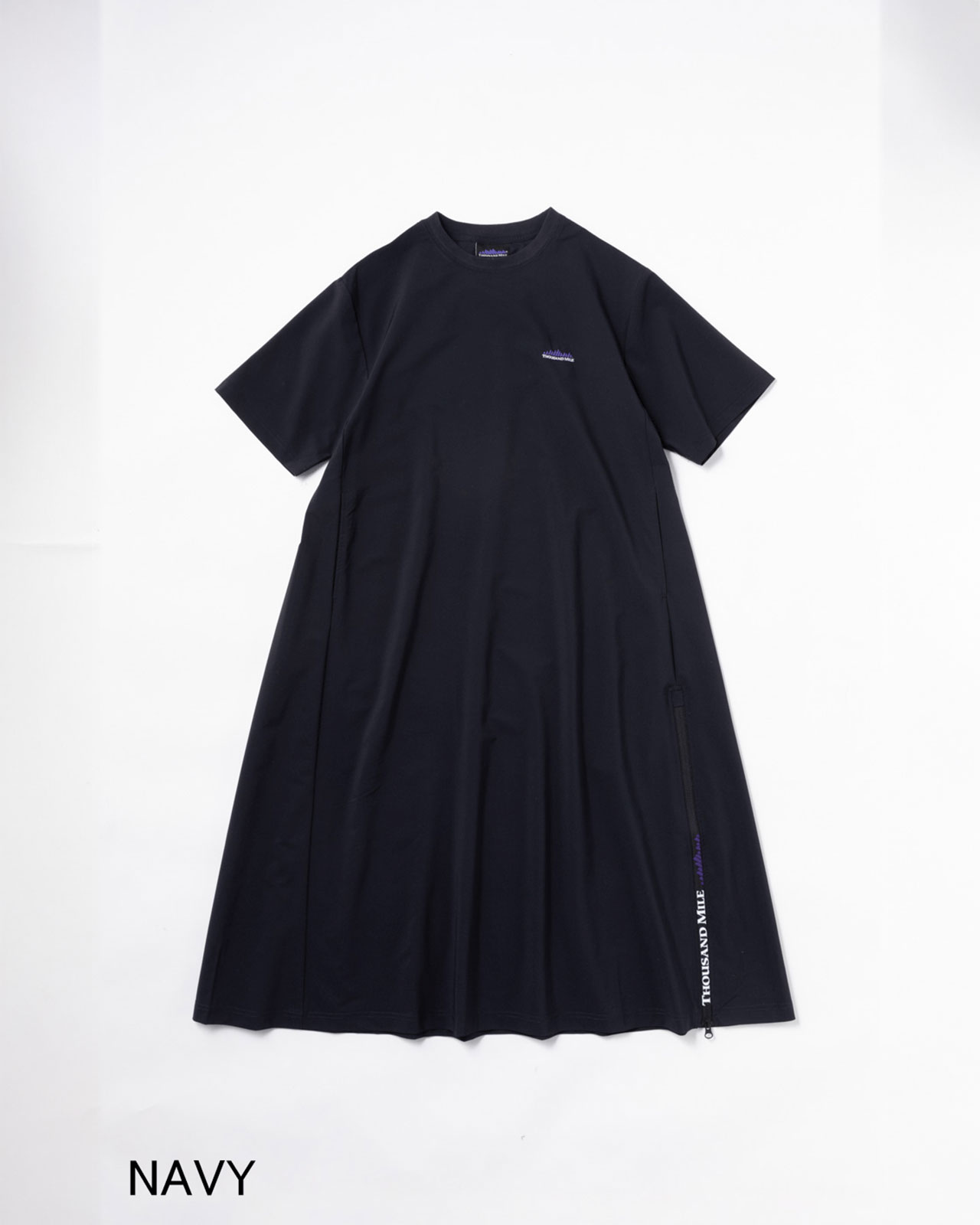 [L's]SHORT SLEEVE OP NY/PU/ショートスリーブワンピース