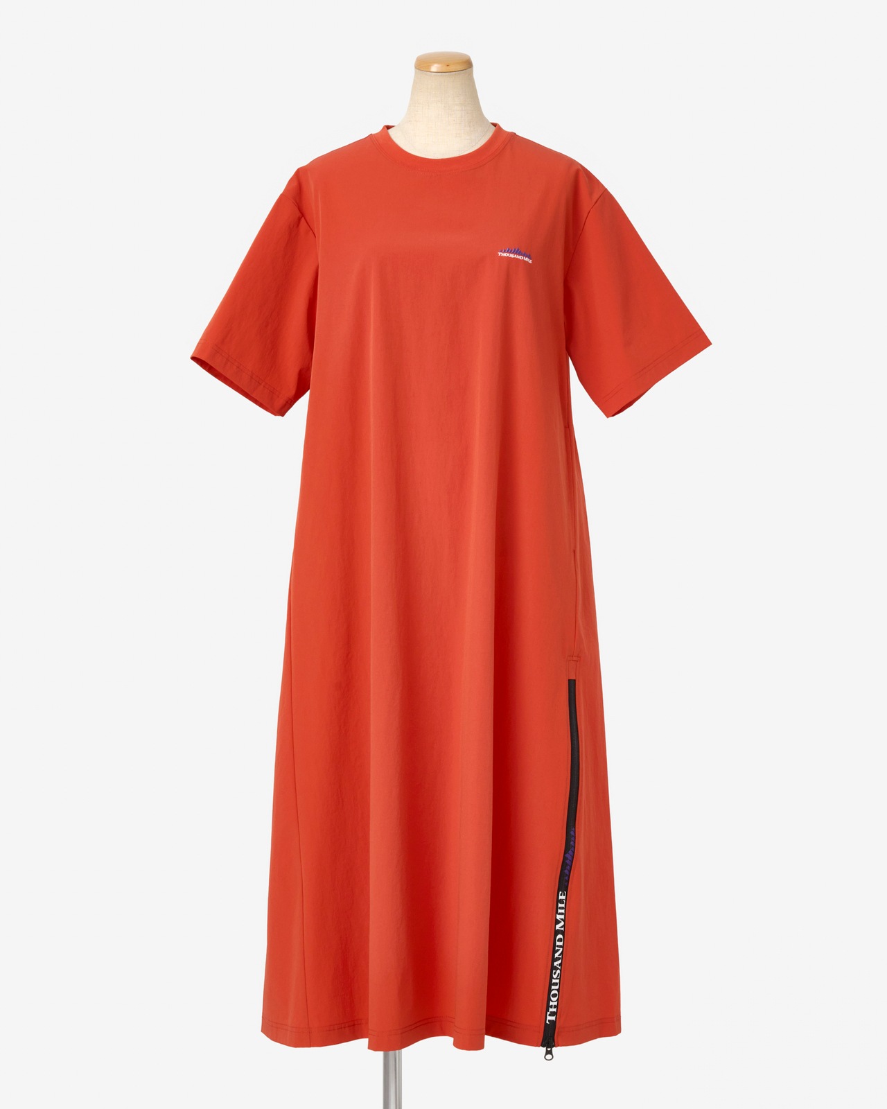 [L's]SHORT SLEEVE OP NY/PU/ショートスリーブワンピース