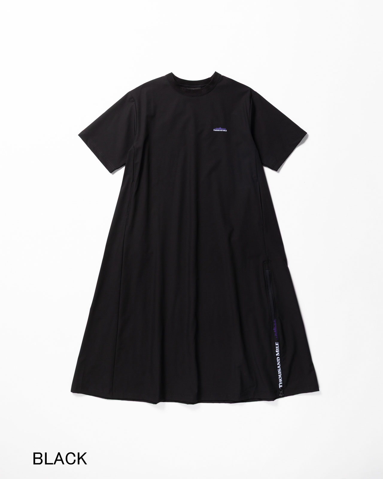 [L's]SHORT SLEEVE OP NY/PU/ショートスリーブワンピース