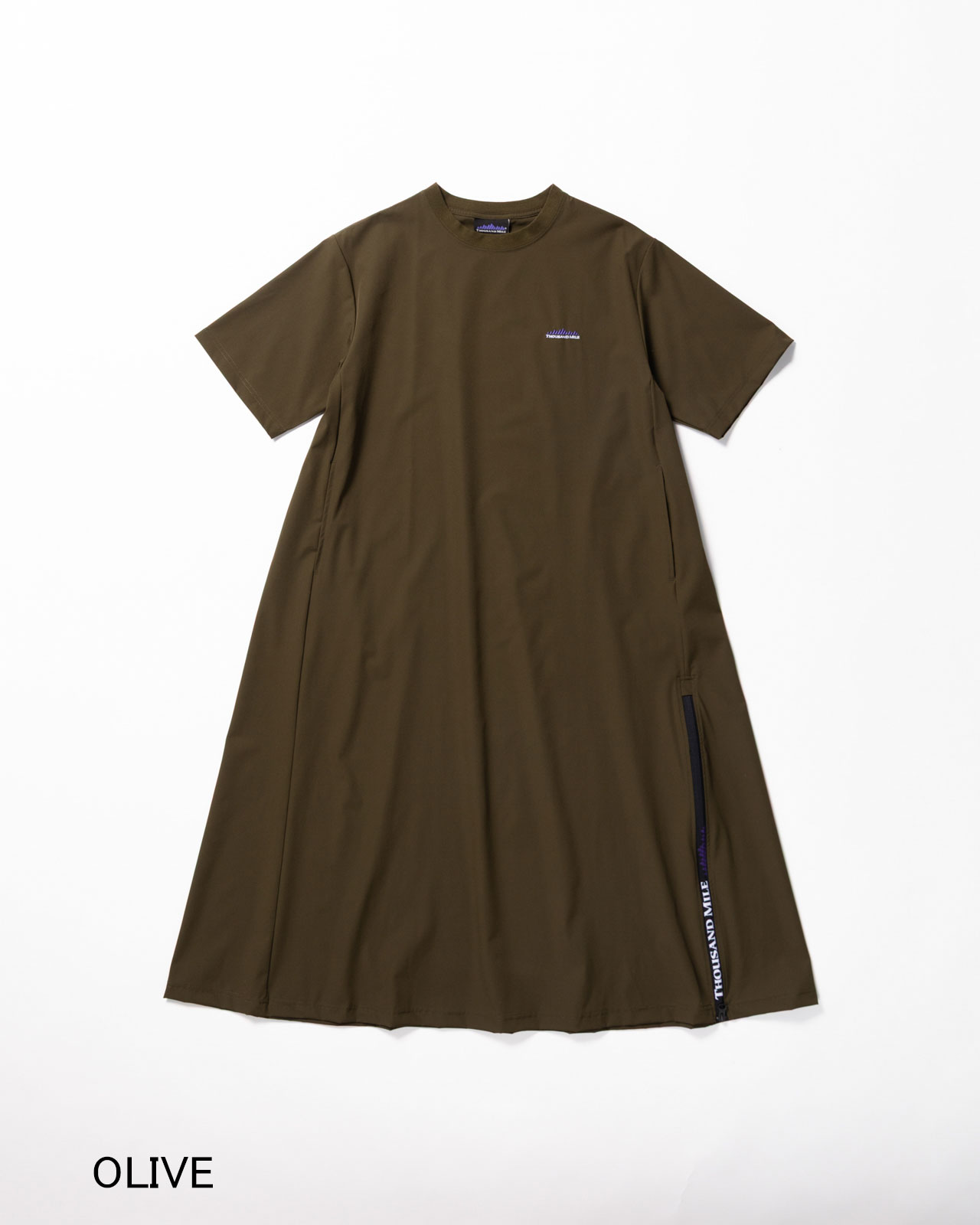 [L's]SHORT SLEEVE OP NY/PU/ショートスリーブワンピース