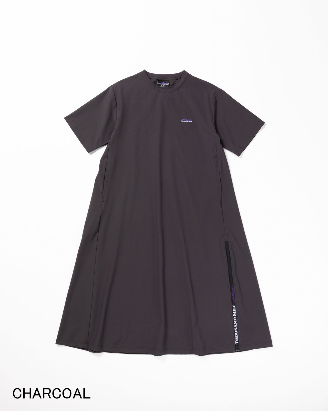 [L's]SHORT SLEEVE OP NY/PU/ショートスリーブワンピース