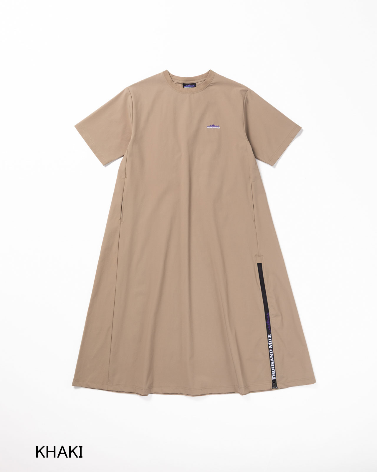 [L's]SHORT SLEEVE OP NY/PU/ショートスリーブワンピース