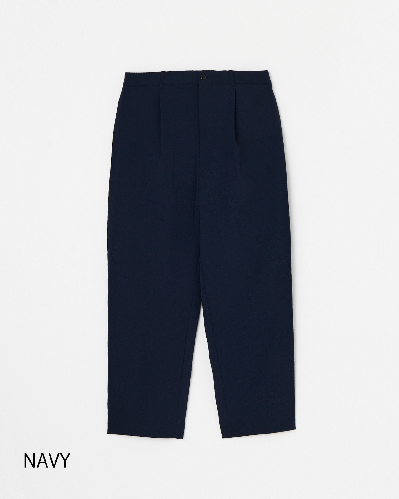 M's】EASY TUCK TROUSERS SEERSUCKER/イージータック トラウザー