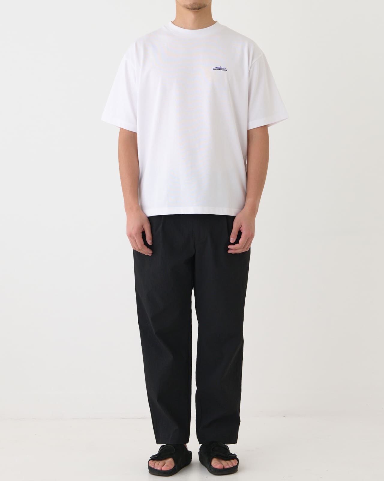 サウザー出品 M's】EASY TUCK TROUSERS SEERSUCKER/イージータック トラウザー
