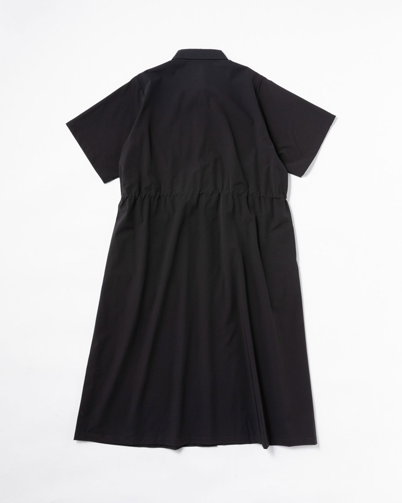 [L's]SHORT SLEEVE SNAP OP NY/PU/ショートスリーブスナップワンピース