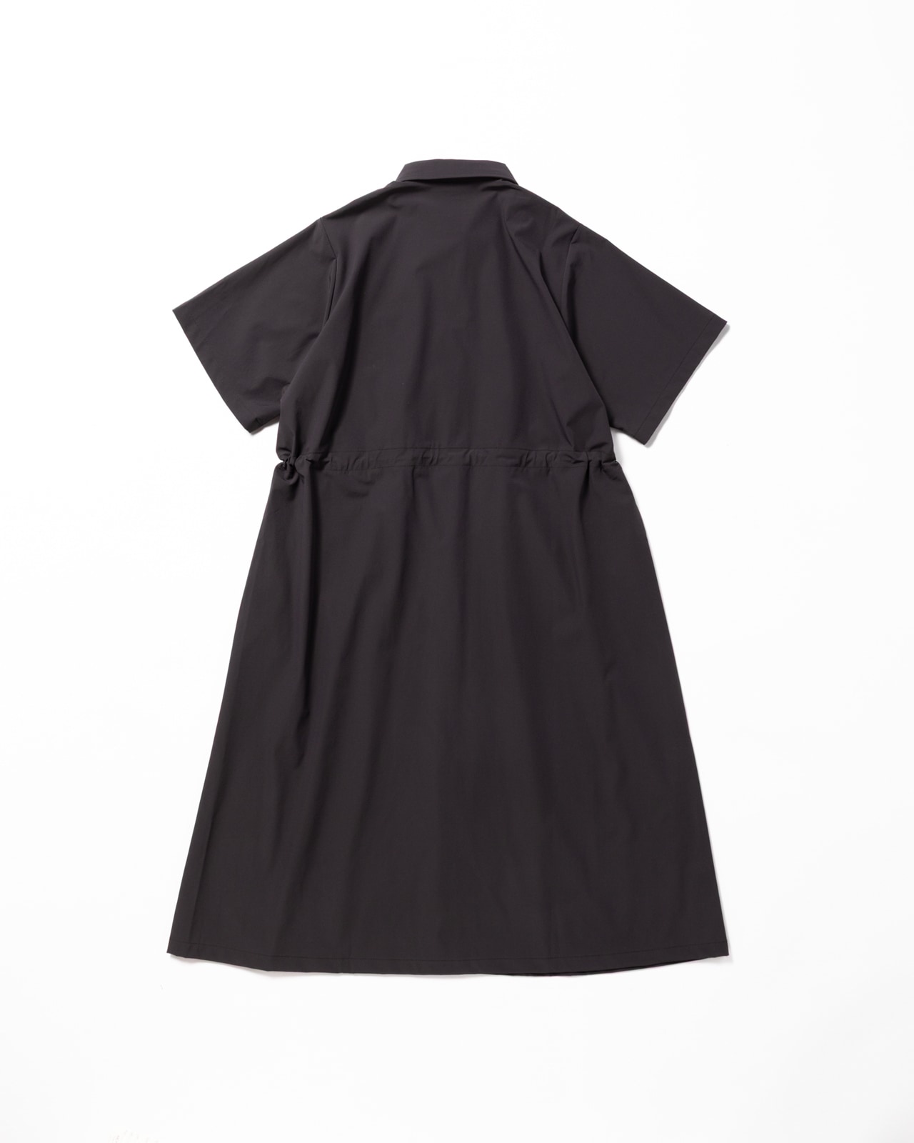 [L's]SHORT SLEEVE SNAP OP NY/PU/ショートスリーブスナップワンピース