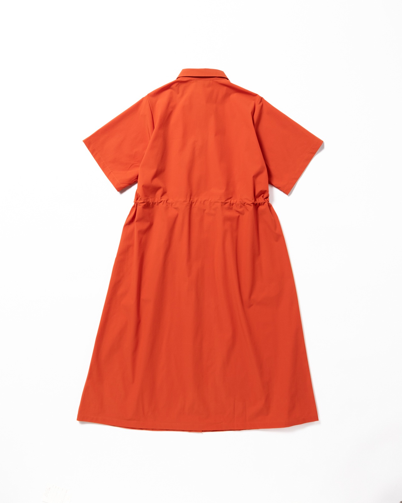 [L's]SHORT SLEEVE SNAP OP NY/PU/ショートスリーブスナップワンピース