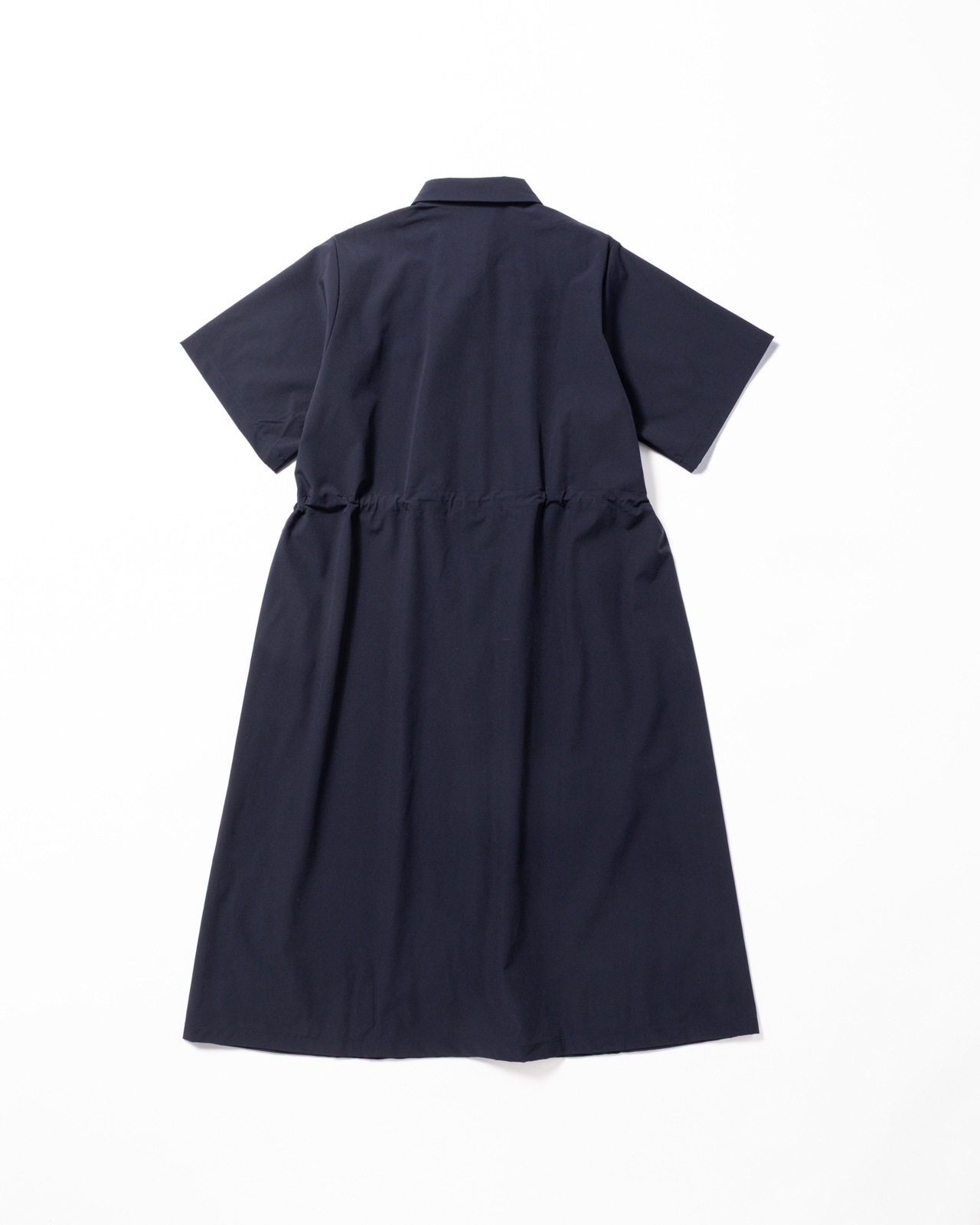 [L's]SHORT SLEEVE SNAP OP NY/PU/ショートスリーブスナップワンピース