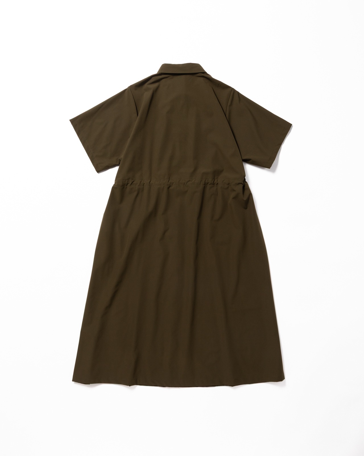 [L's]SHORT SLEEVE SNAP OP NY/PU/ショートスリーブスナップワンピース