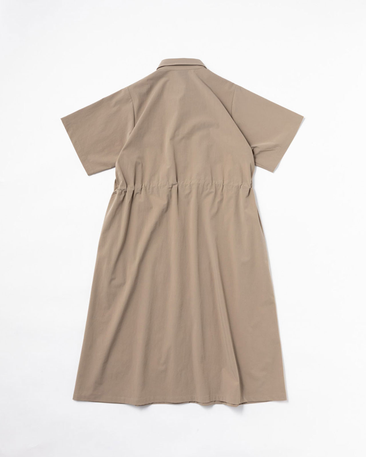 [L's]SHORT SLEEVE SNAP OP NY/PU/ショートスリーブスナップワンピース