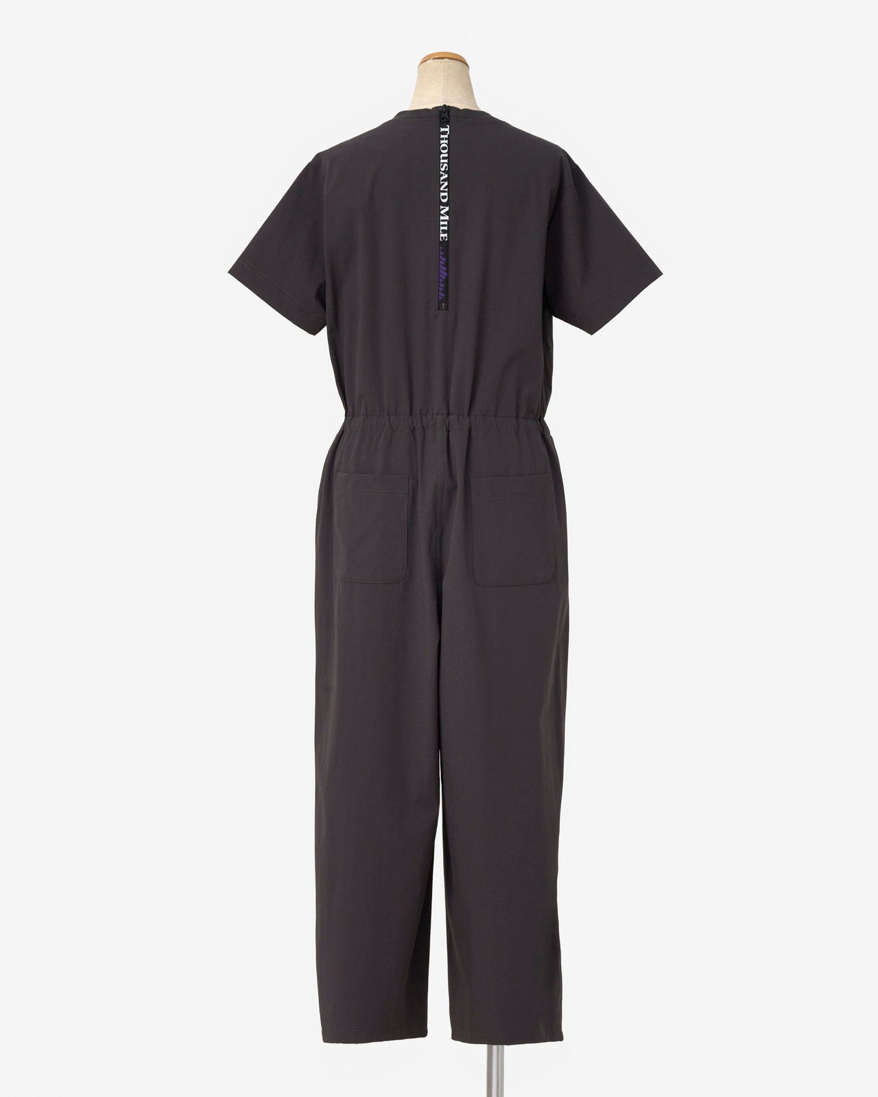 [L's]SHORT SLEEVE ALL IN ONE NY/PU/ショートスリーブオールインワン