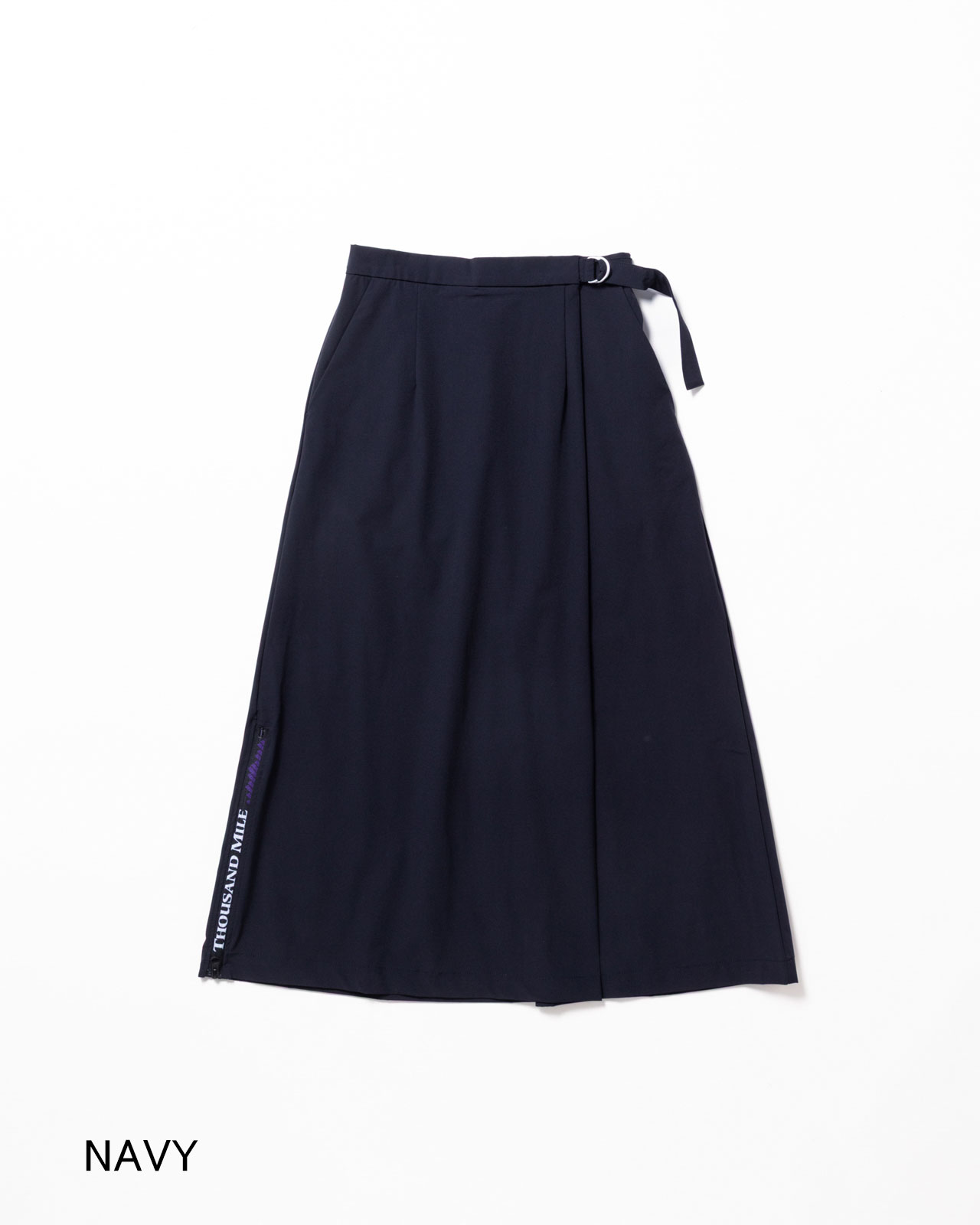 L's]WRAPPED SKIRT NY/PU/ラップスカート | ブランド,サウザンドマイル