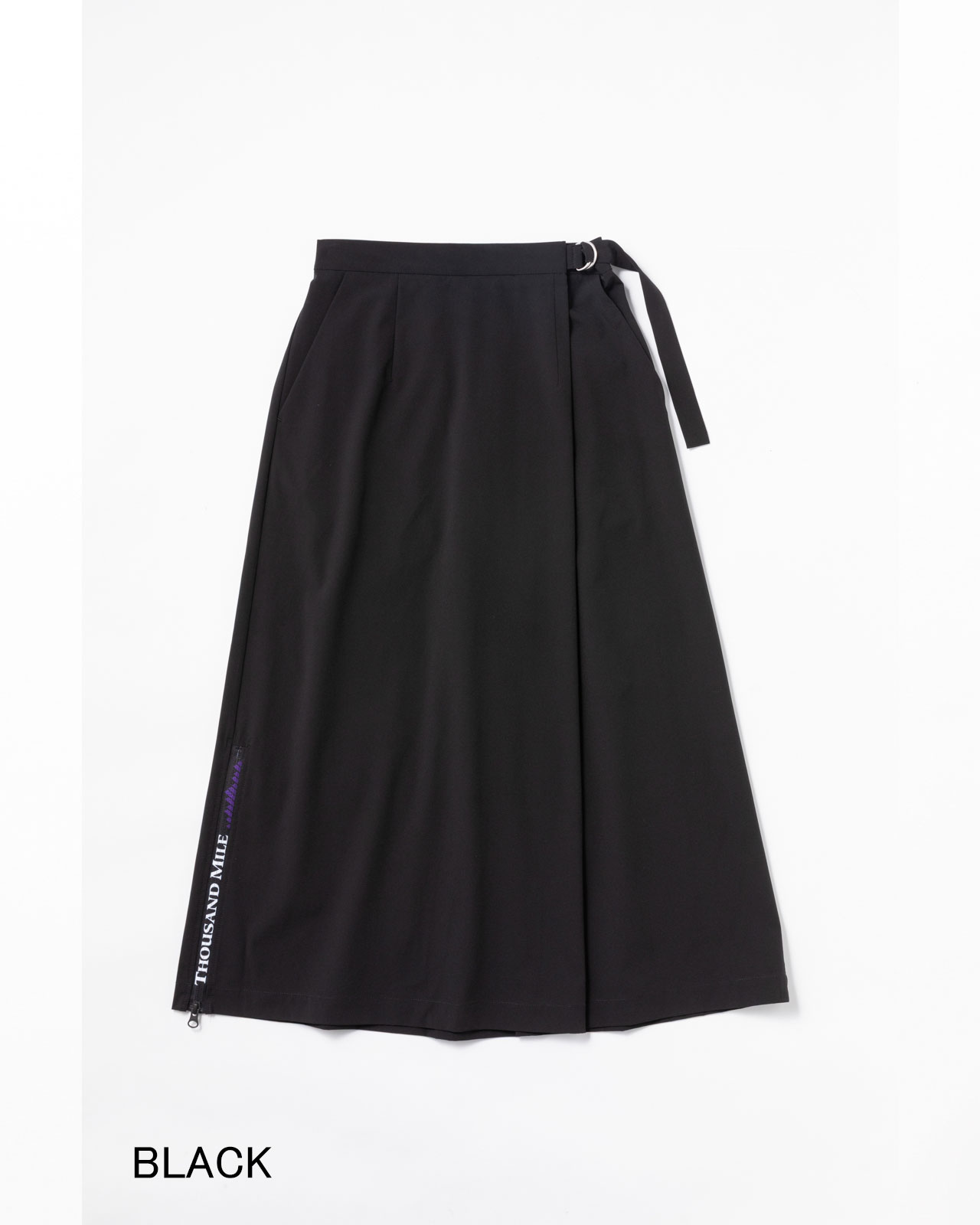 L's]WRAPPED SKIRT NY/PU/ラップスカート | ブランド,サウザンドマイル