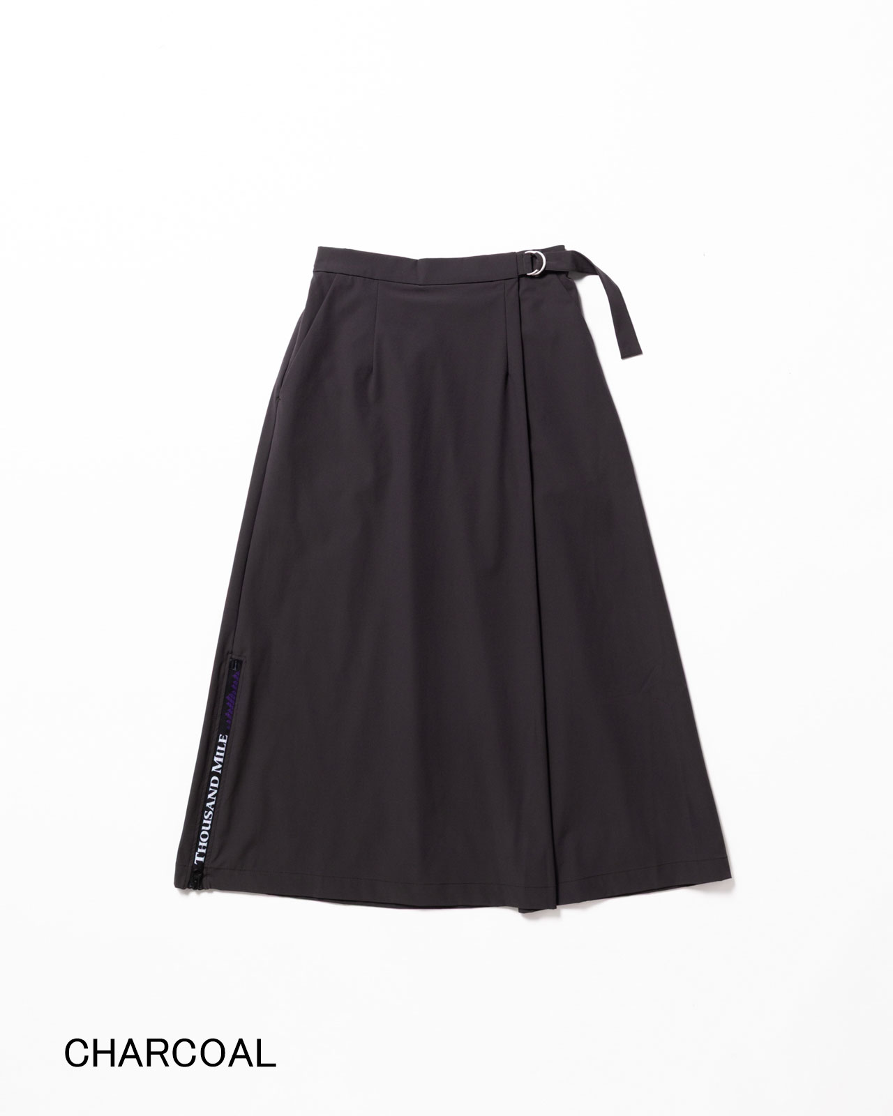 L's]WRAPPED SKIRT NY/PU/ラップスカート | ブランド,サウザンドマイル