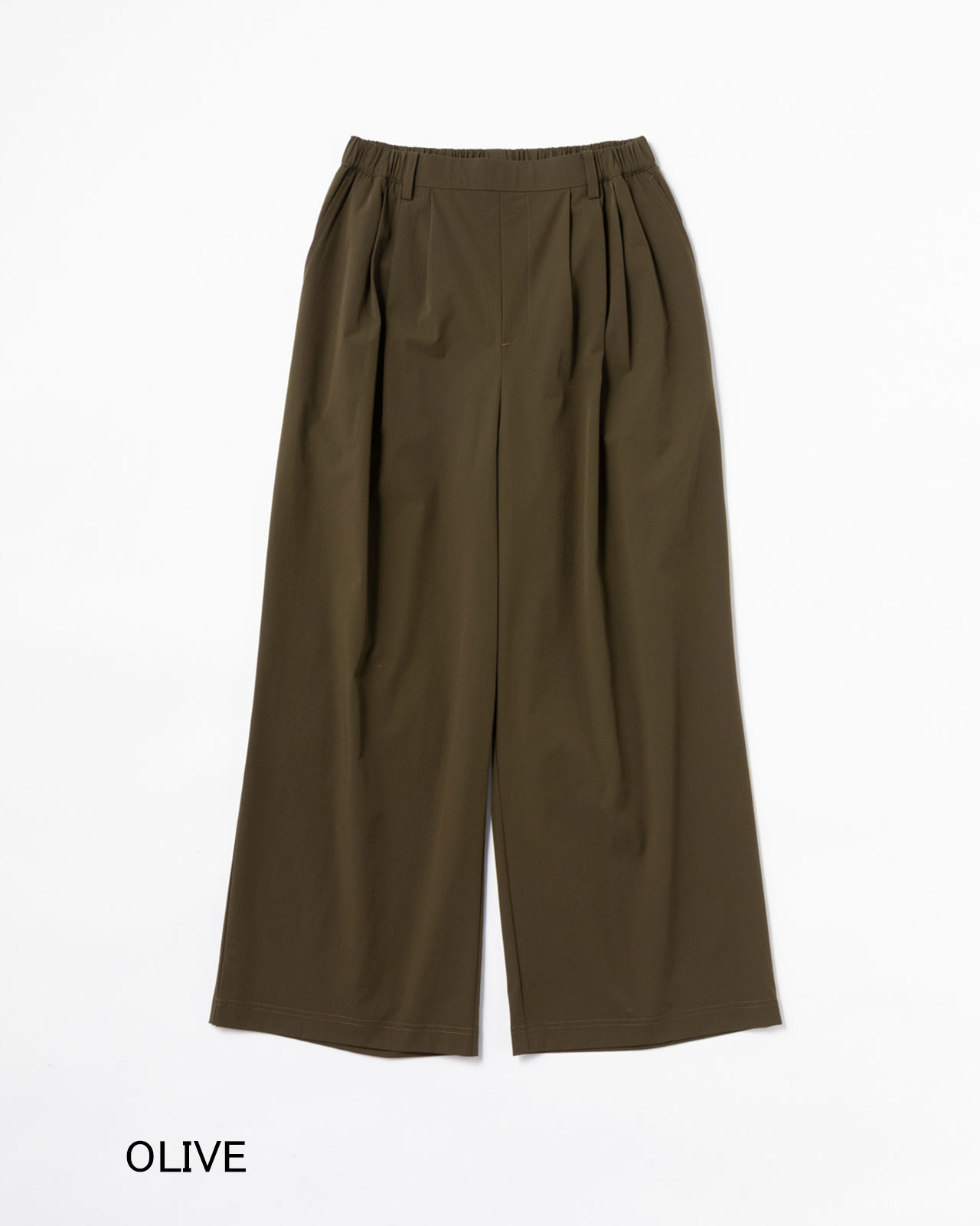 [L's]LONG WIDE PANTS NY/PU/ロングワイドパンツ