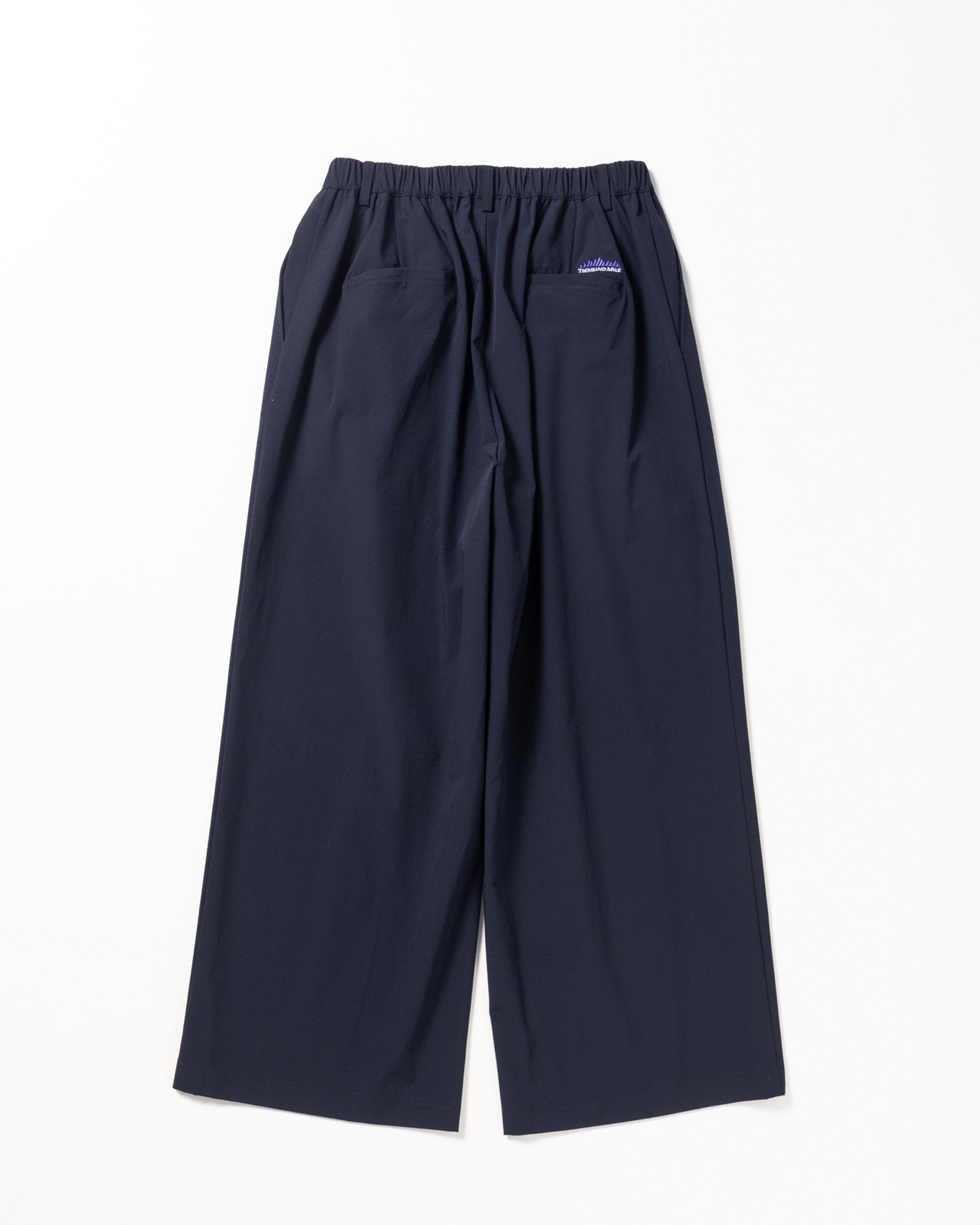 [L's]LONG WIDE PANTS NY/PU/ロングワイドパンツ